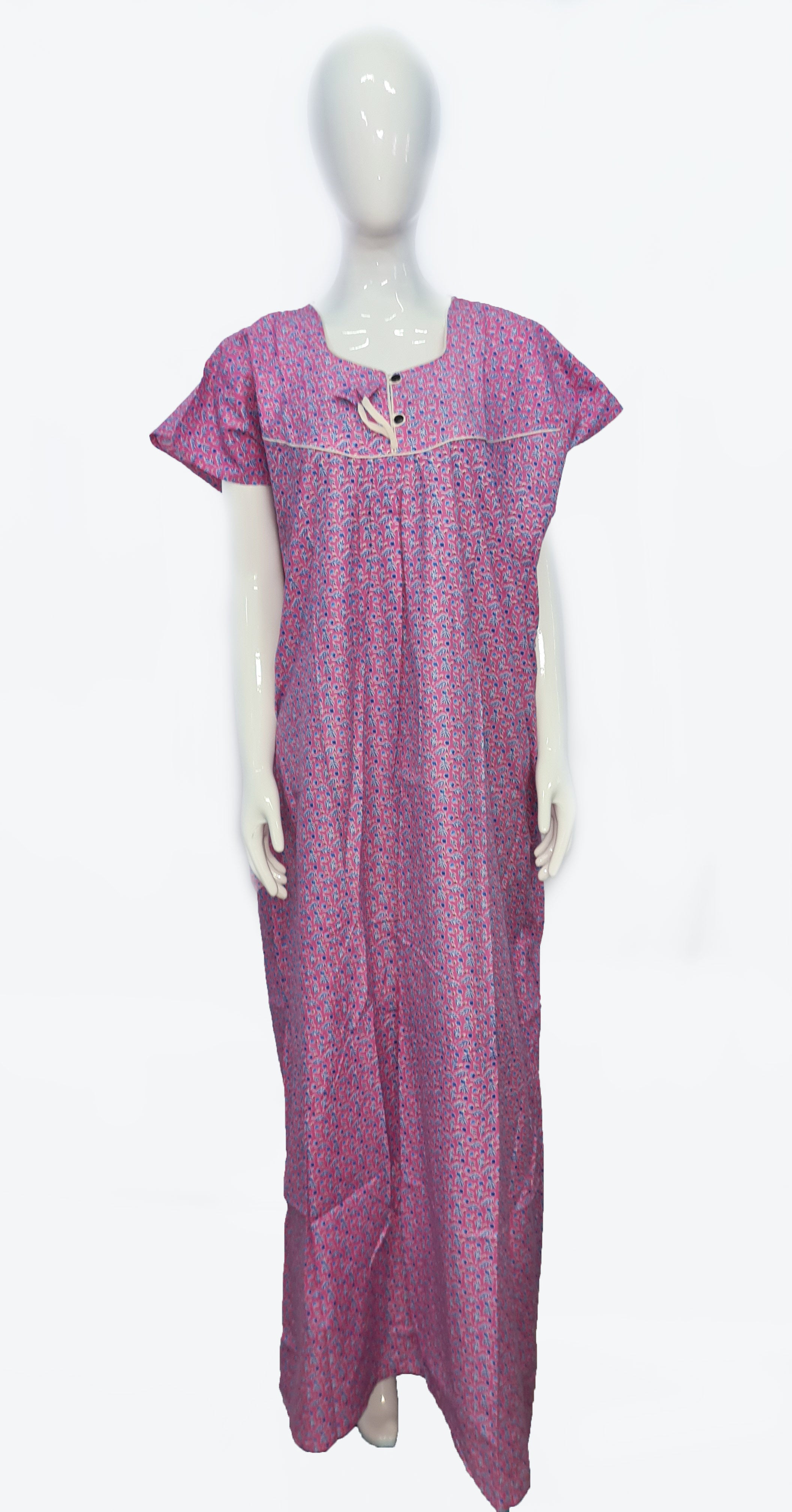 Lichi Cool Cool Printed Cotton Night Gown