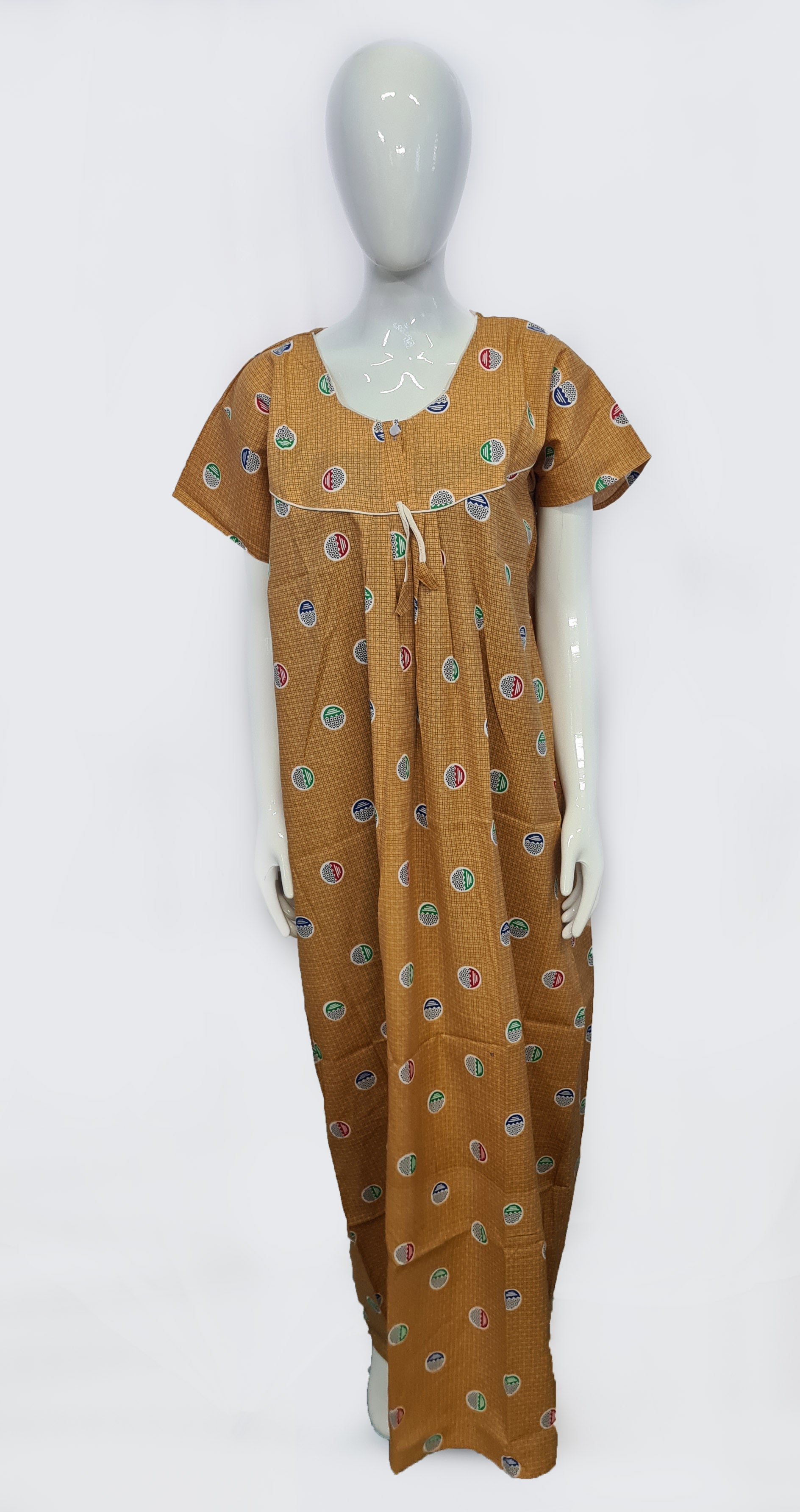 Lichi Cool Cool Printed Cotton Night Gown