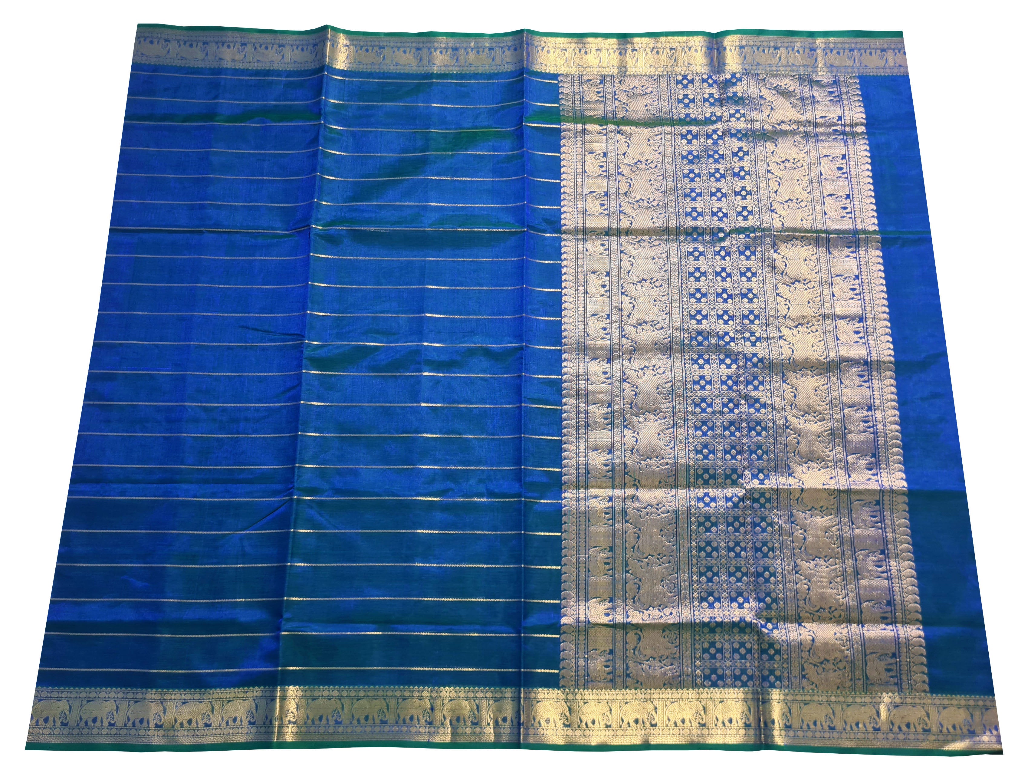 Kanchipuram Pure Silk Cotton Saree