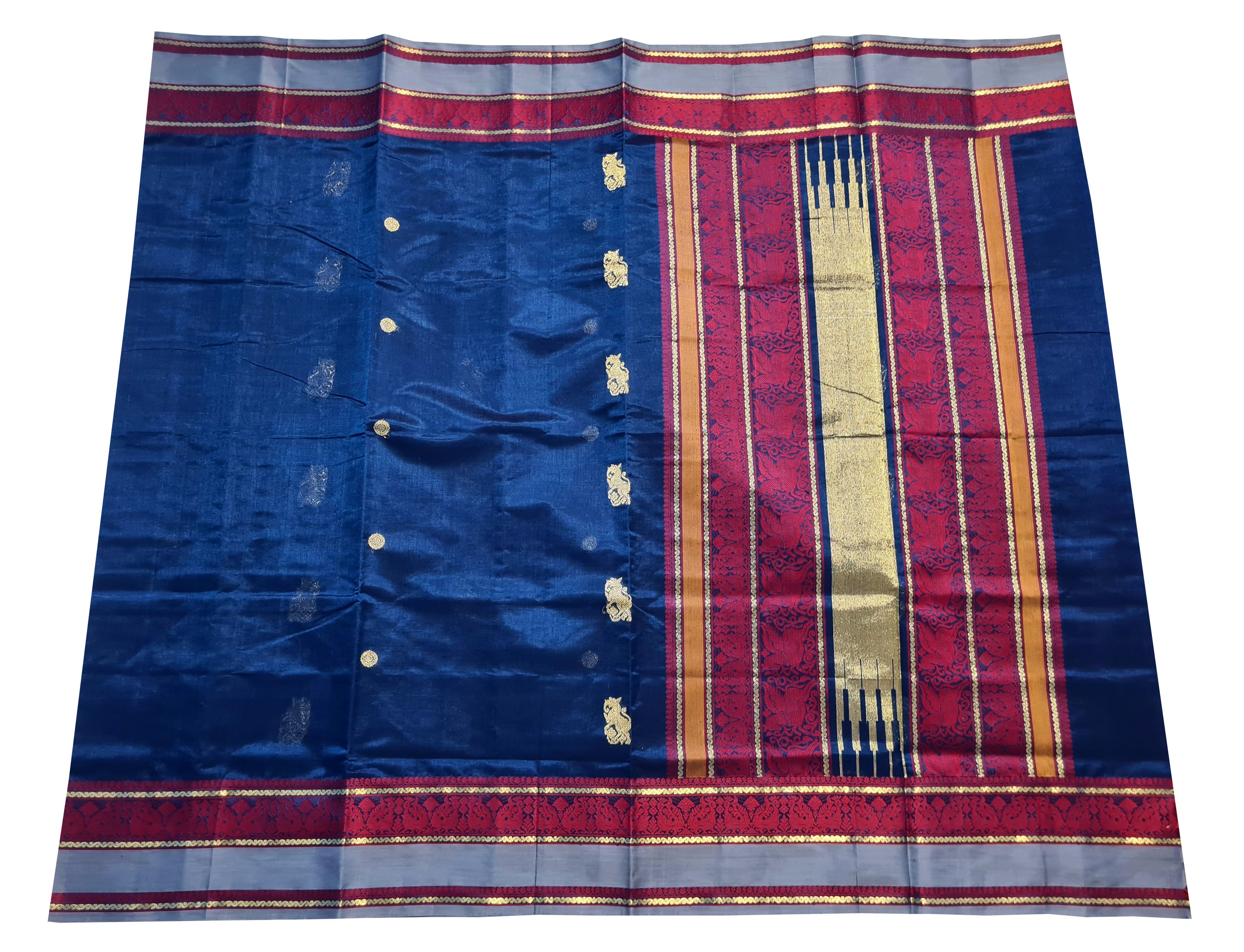 Kanchipuram Pure Silk Cotton Saree