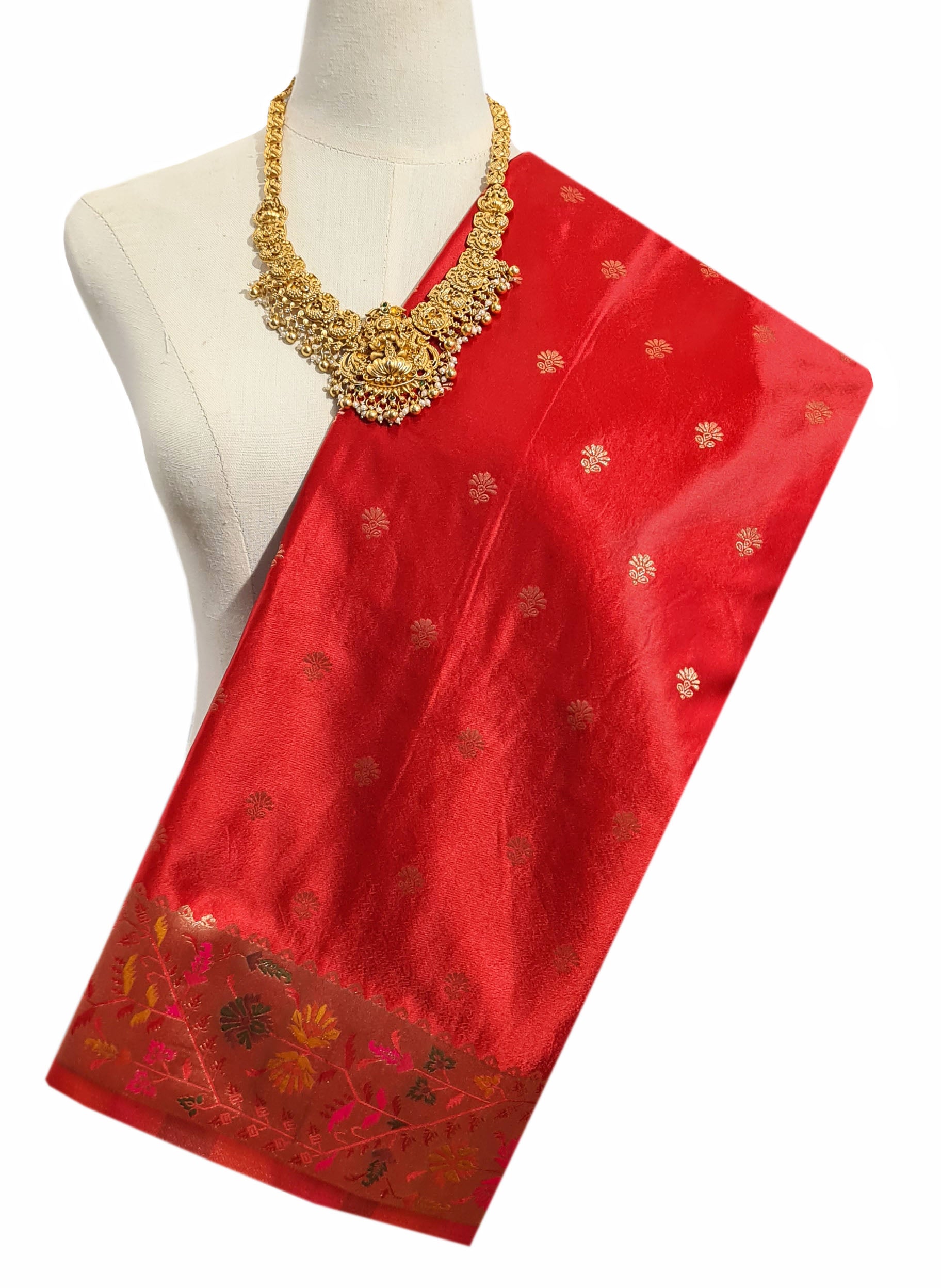 Bengaluru Crape Antic Silk Meena Sarees