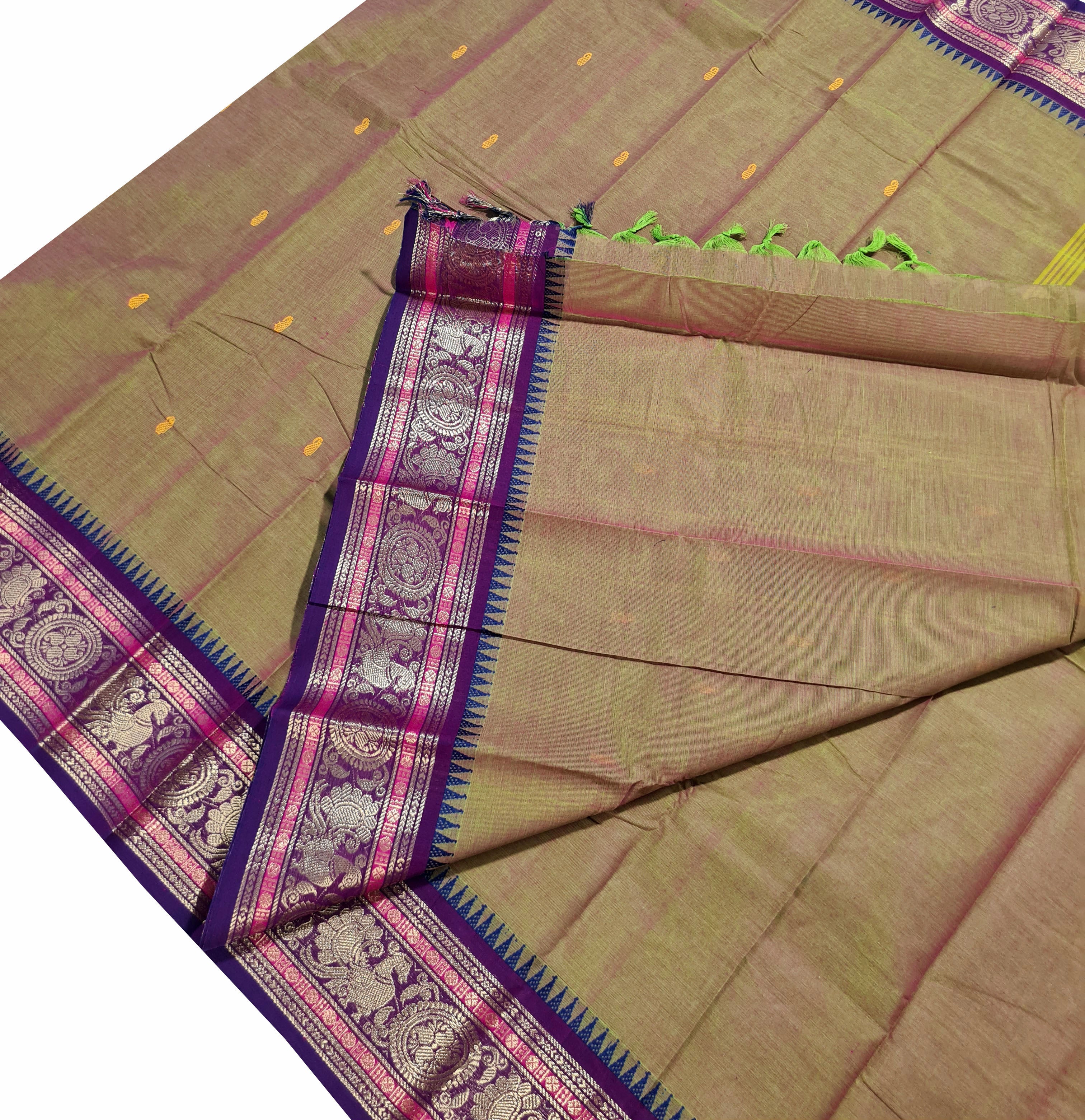 Kanchipuram Pure Cotton Sarees