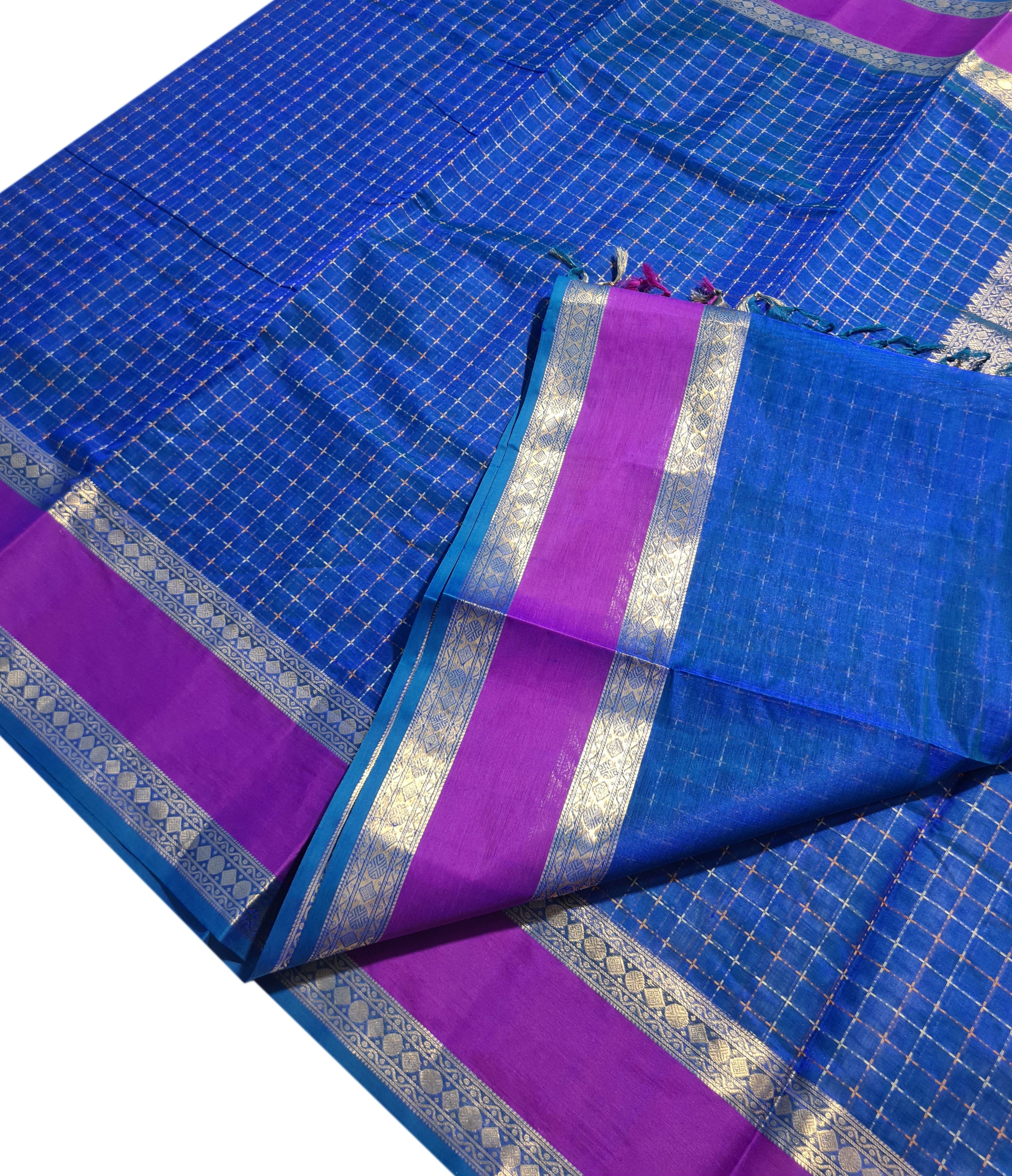 Kanchipuram Pure Silk Cotton Saree
