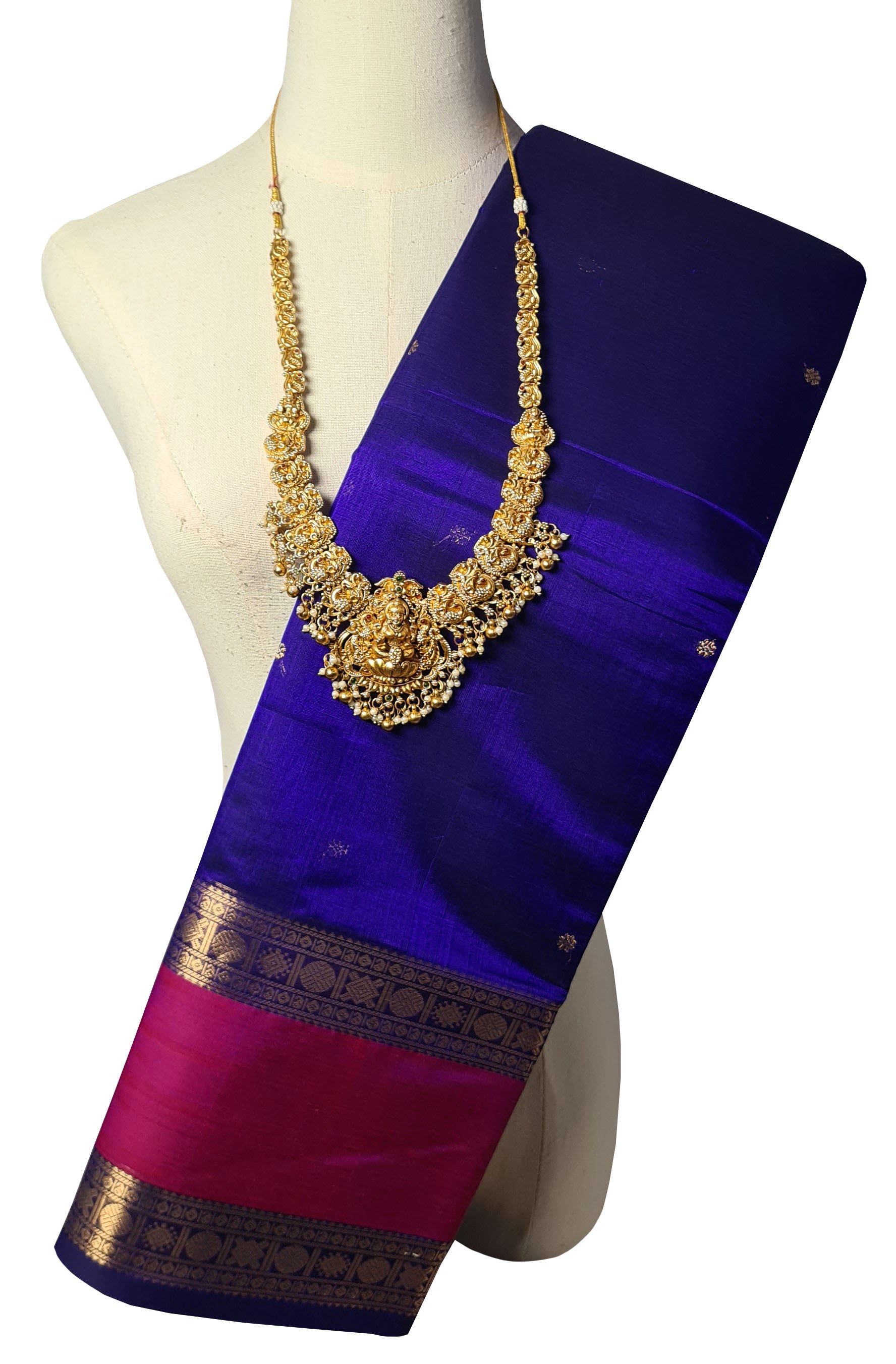 Kanchipuram Pure Silk Cotton Saree