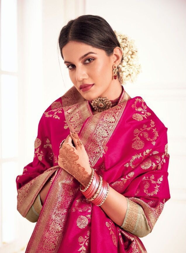LT Nitya Presents Nitya  Silk Jacquard Salwar Suit