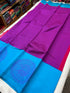 Kovai  pure cotton saree with rich pallu & plain running blouse
