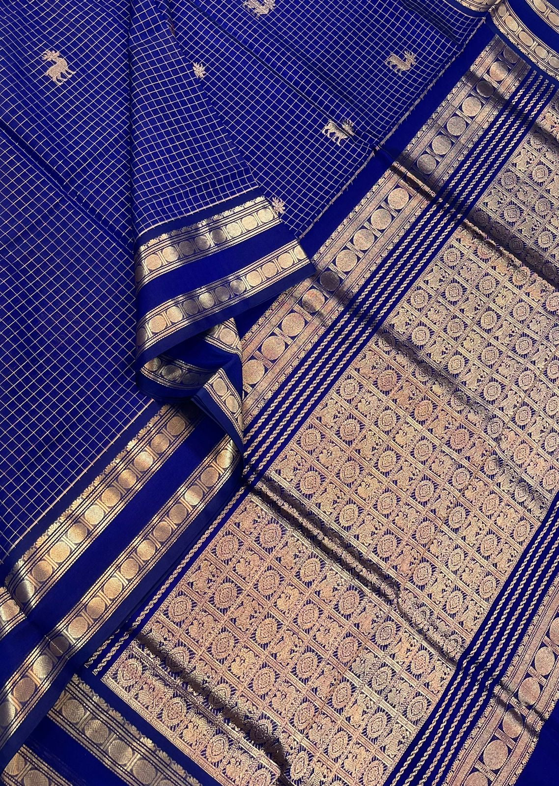 Kanchipuram Pure Silk Cotton Saree