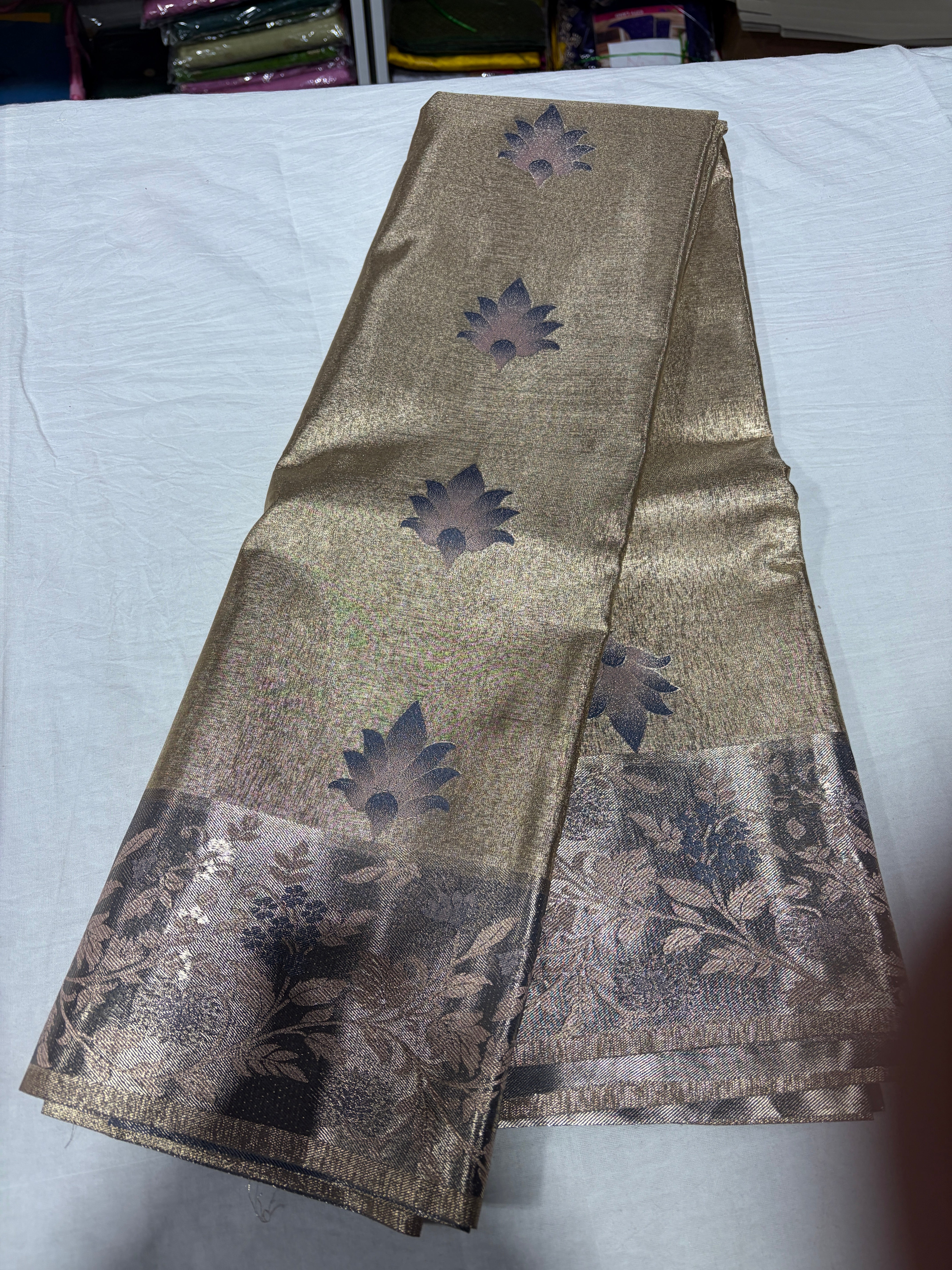 Tissue Semi Silk Saree