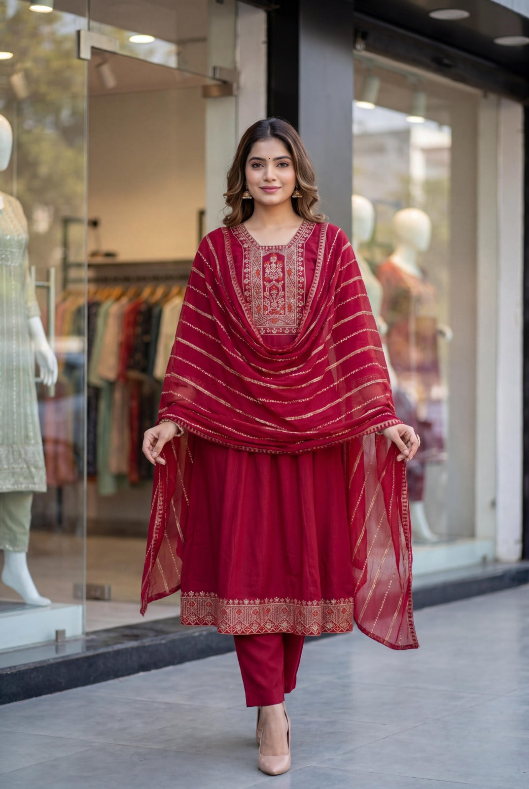 Designer Anarkali Suit Collections