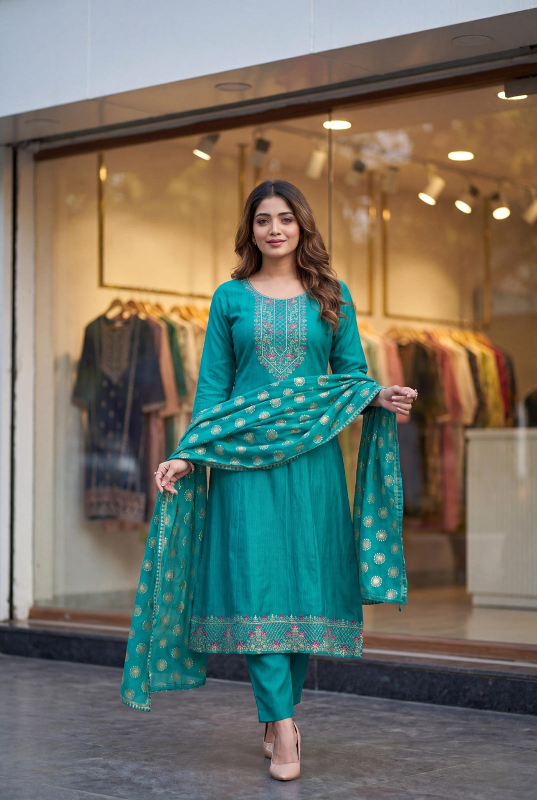 Designer Anarkali Suit Collections