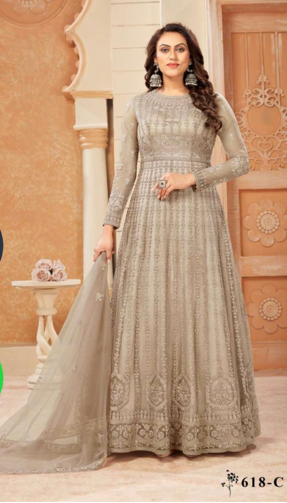 Swagat presents Net Exclusive Designer Party Wear Gown
