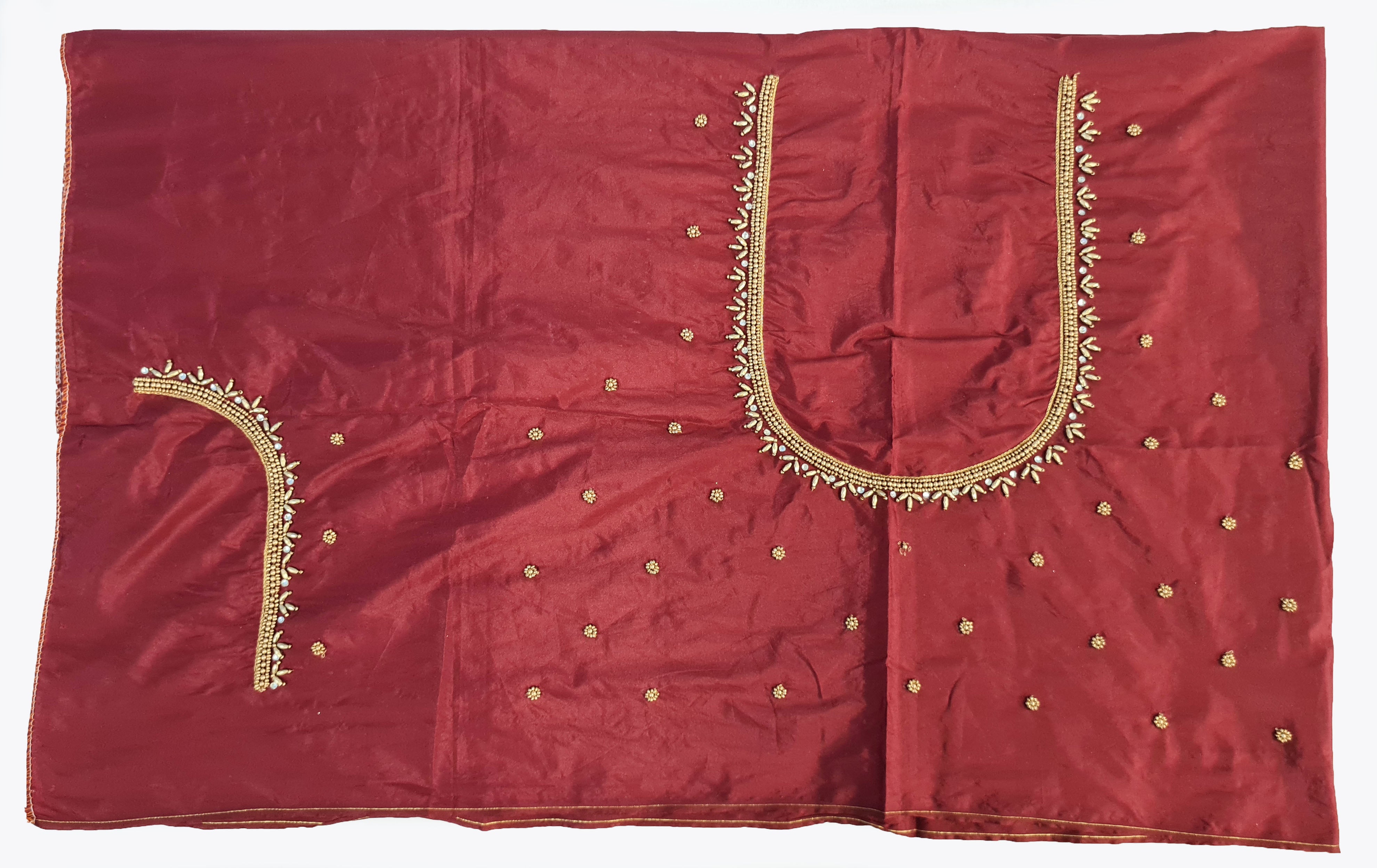 Aari Work Blouse Material