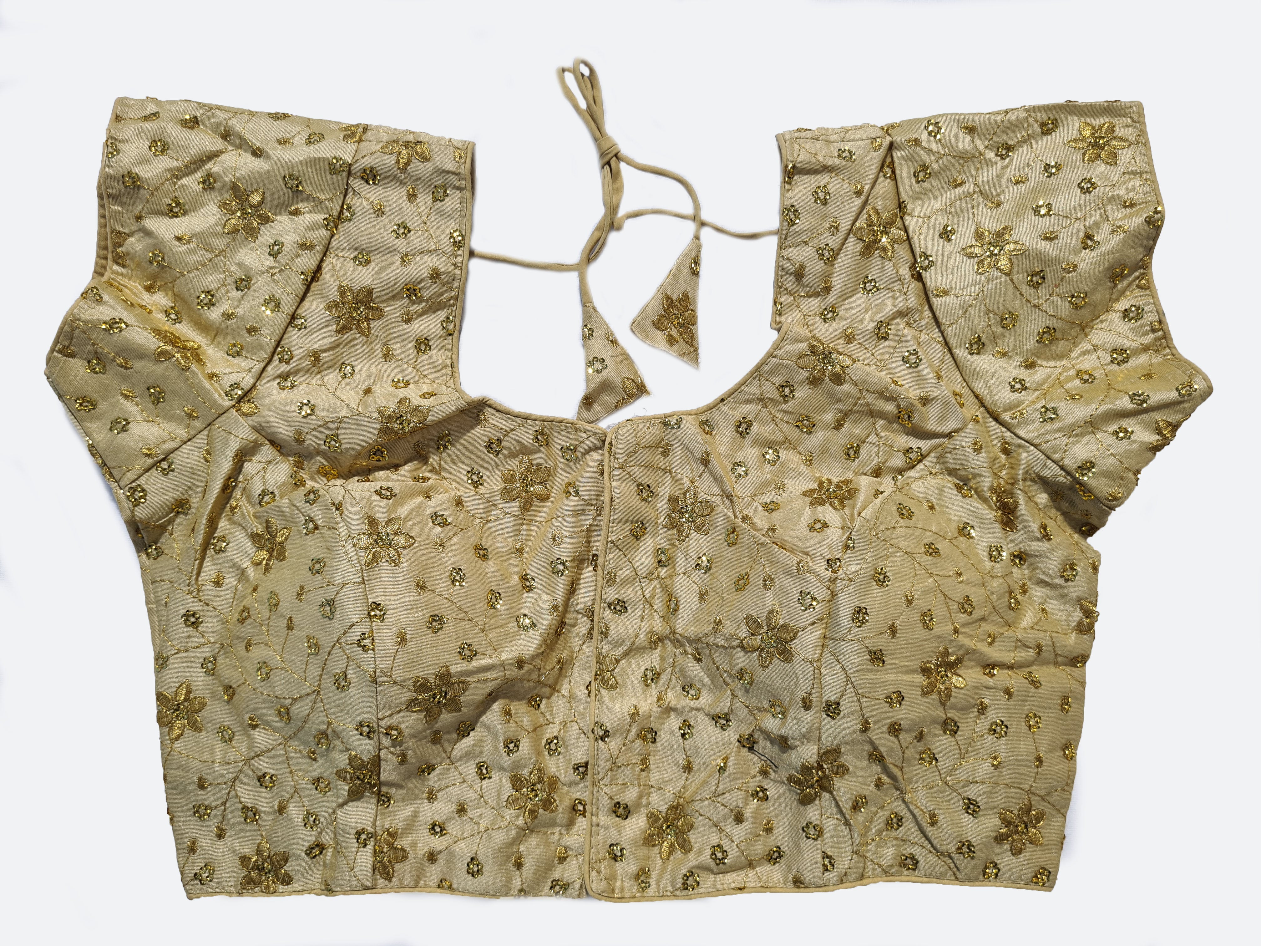 Embroidery Work Readymade Saree Blouse [Size 36]