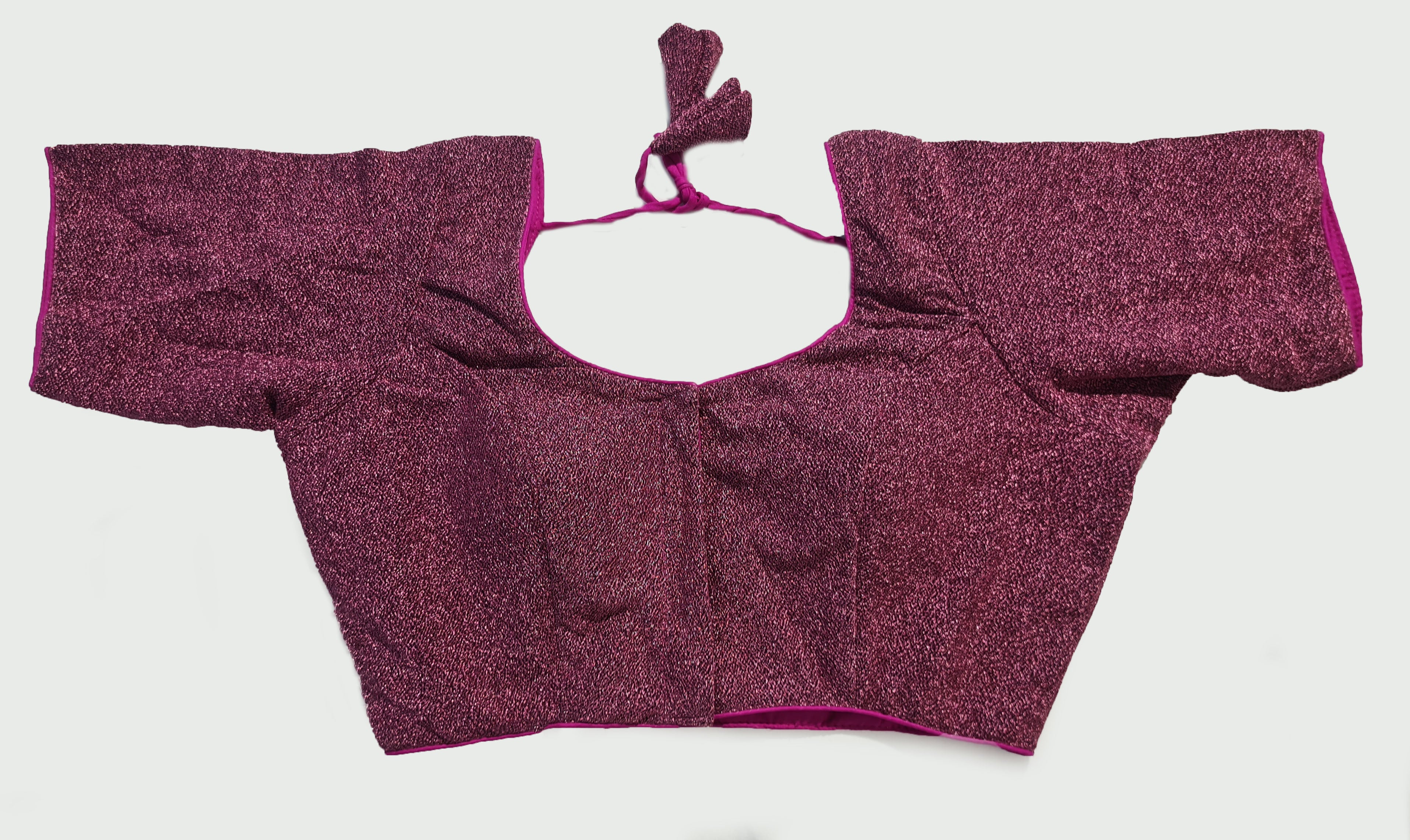 Designer Shimmer Readymade Saree Blouse [Size 42]