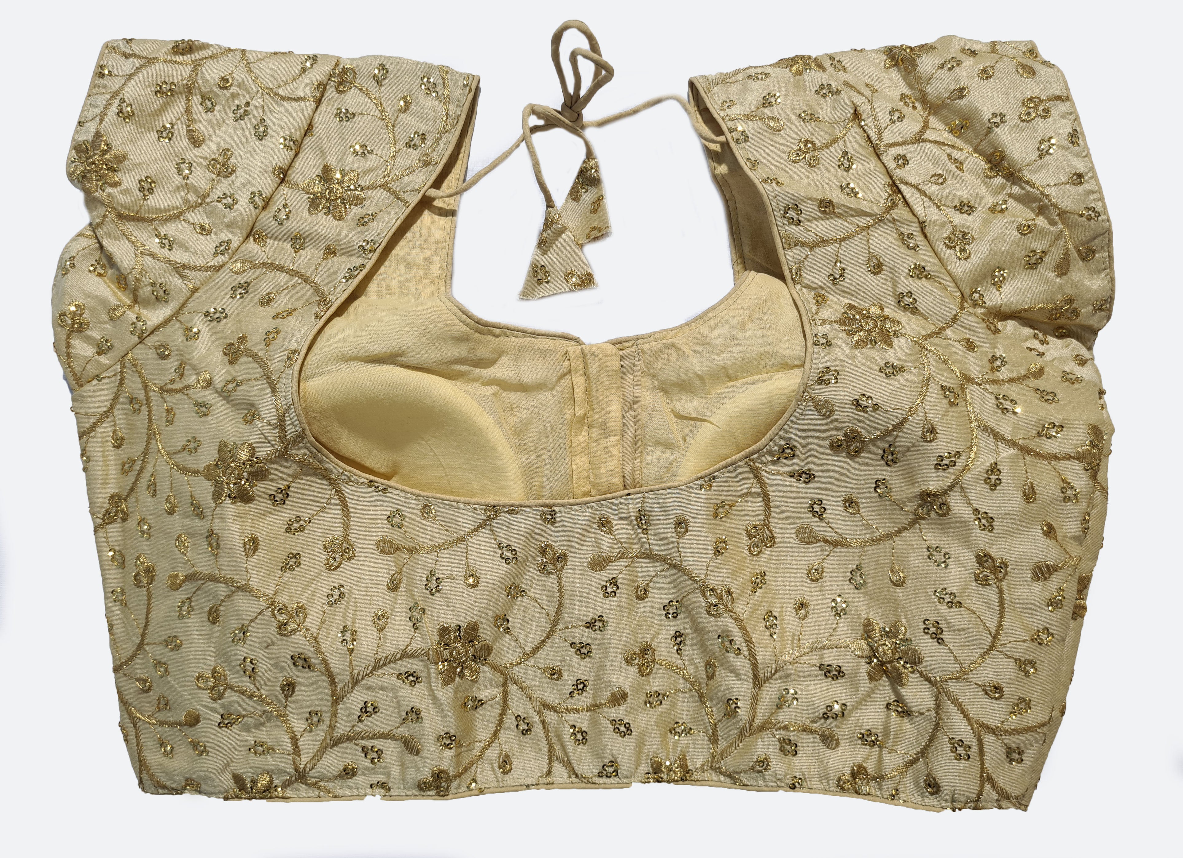 Embroidery Work Readymade Saree Blouse [Size 36]