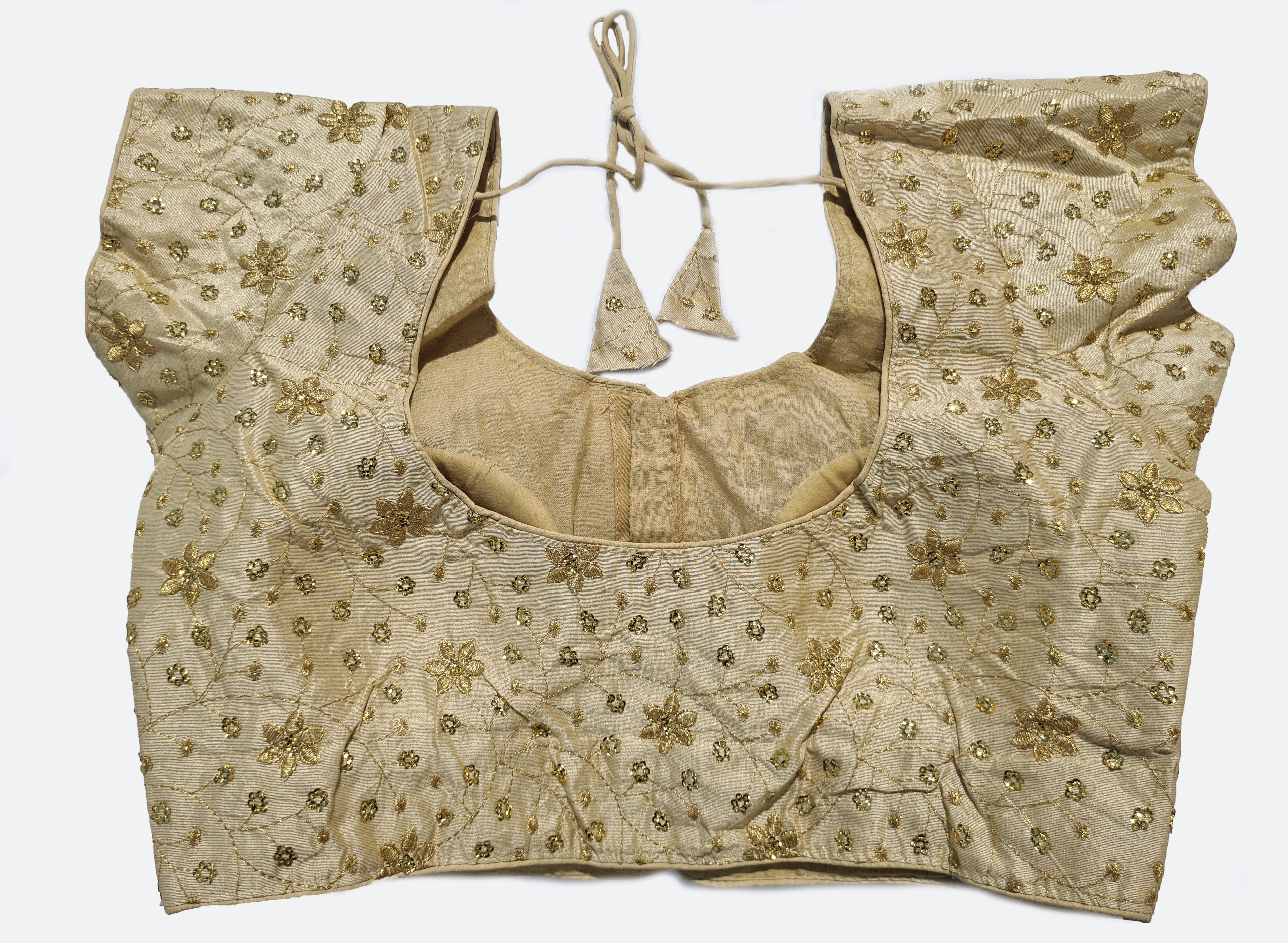 Embroidery Work Readymade Saree Blouse [Size 36]