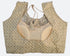 Georgette Net Embroidery And Neck Aari Work Readymade Saree Blouse [Size 36]