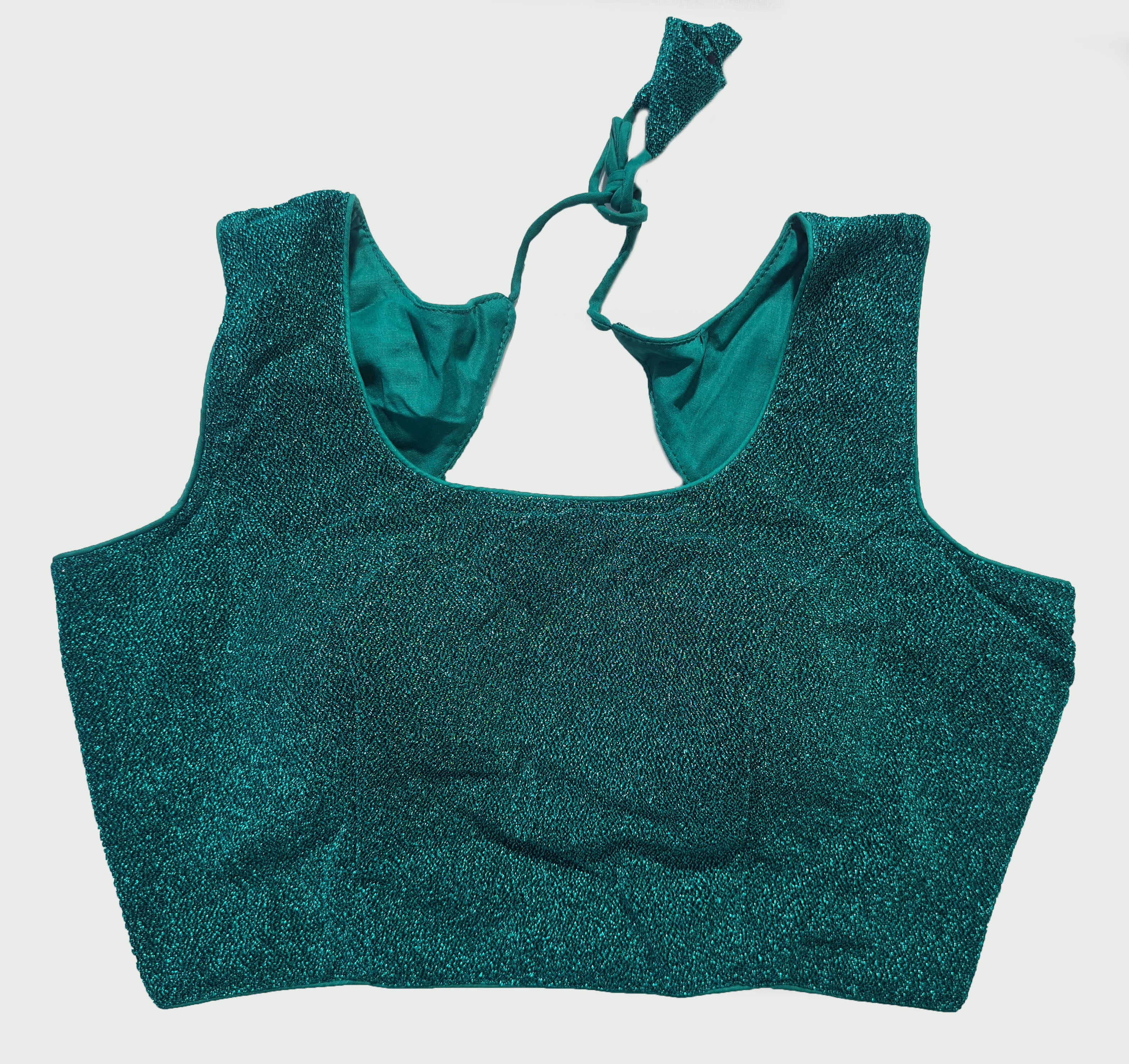 Designer Shimmer Readymade Saree Blouse [Size 36]
