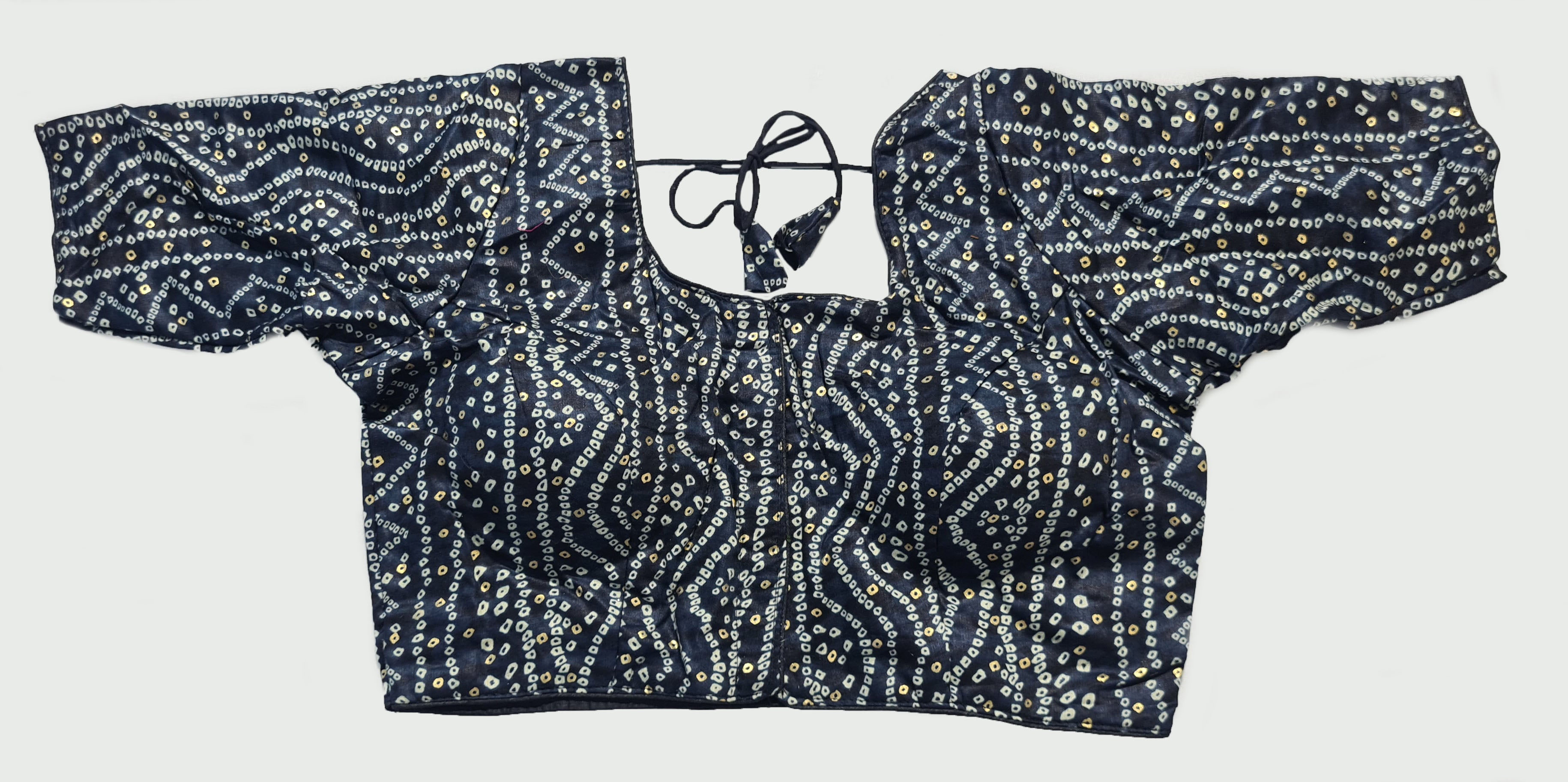 Printed Readymade Saree Blouse [Size 36]