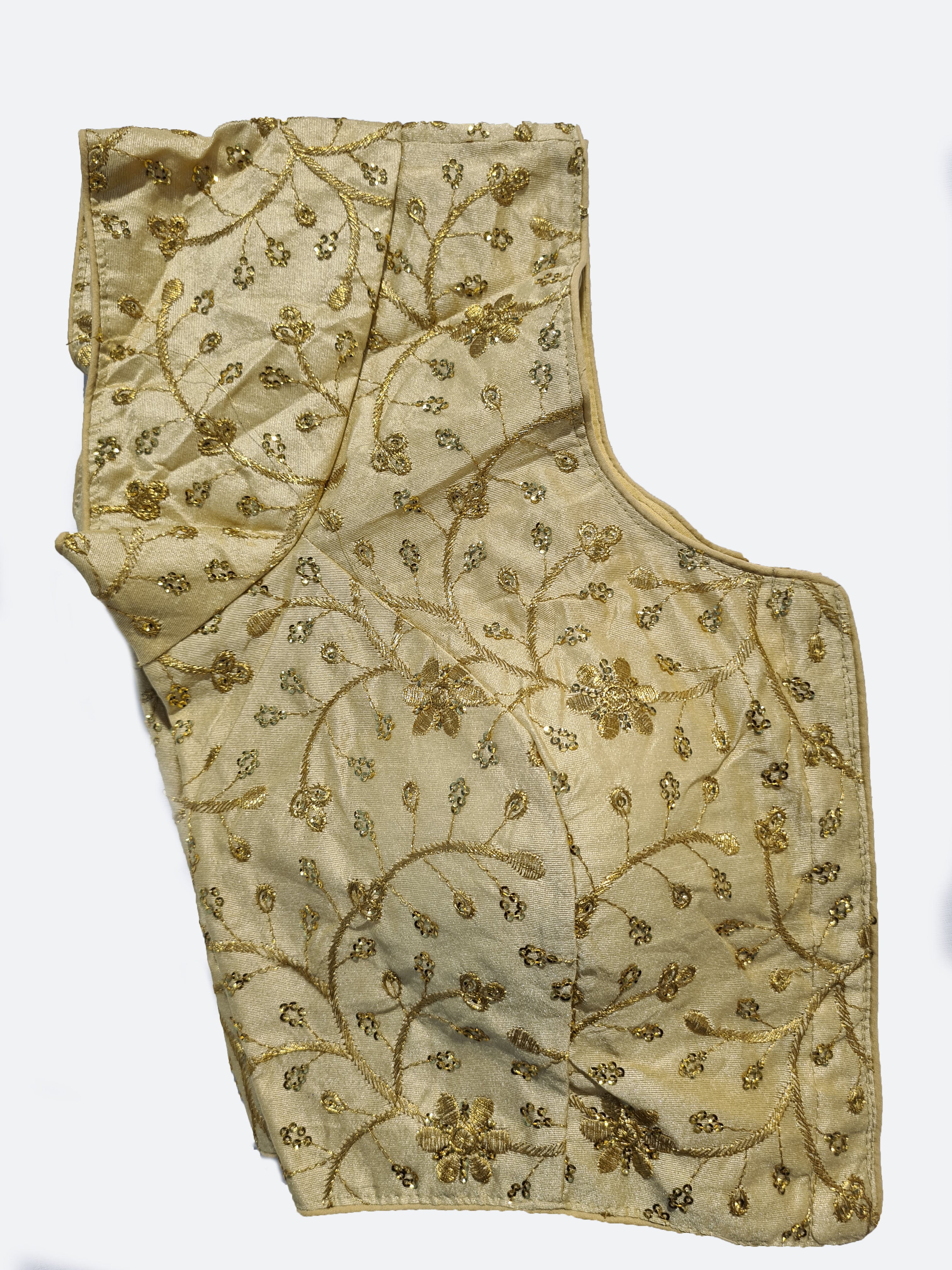 Embroidery Work Readymade Saree Blouse [Size 36]