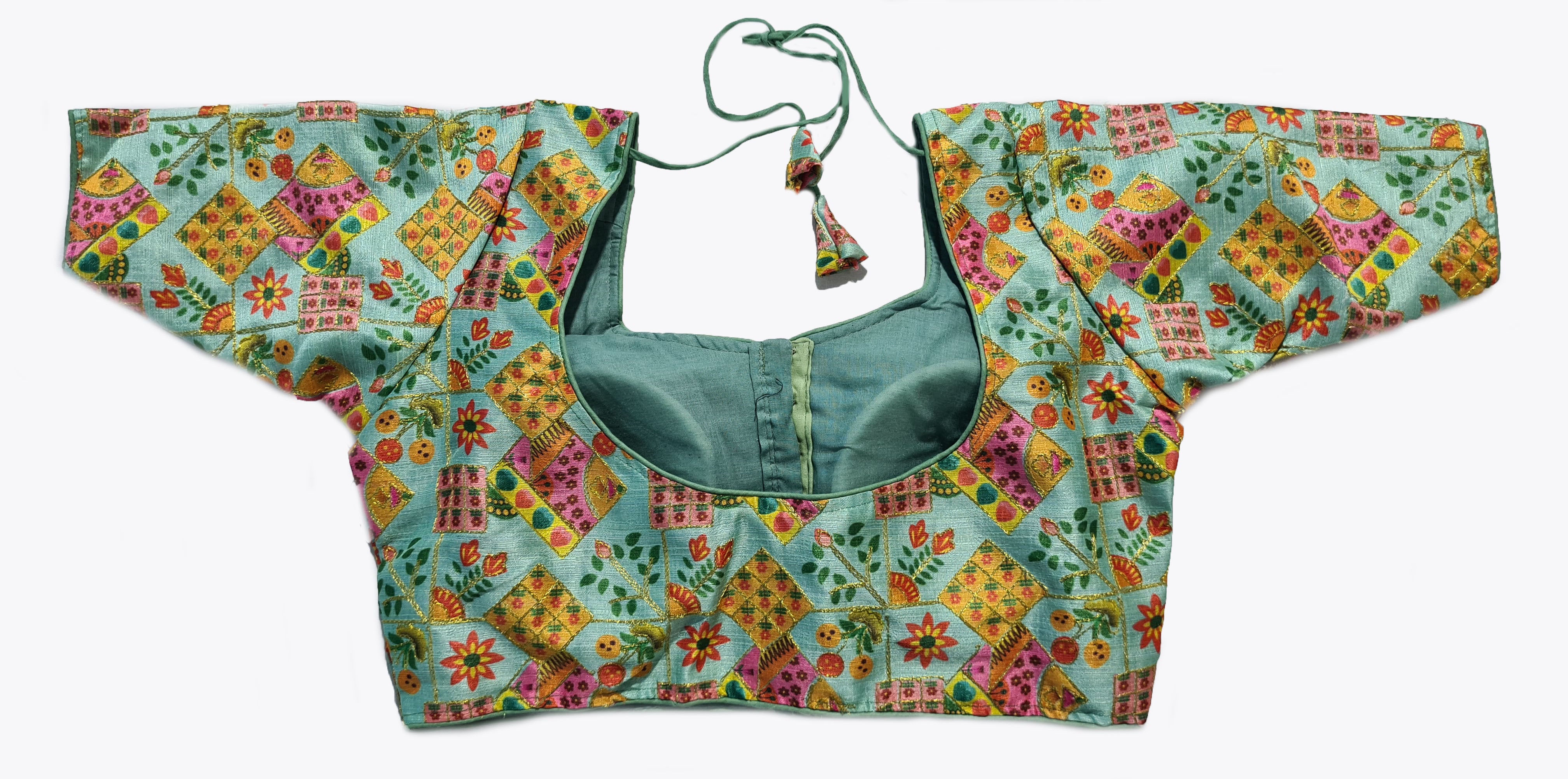 Digital Readymade Saree Blouse [Size 34]