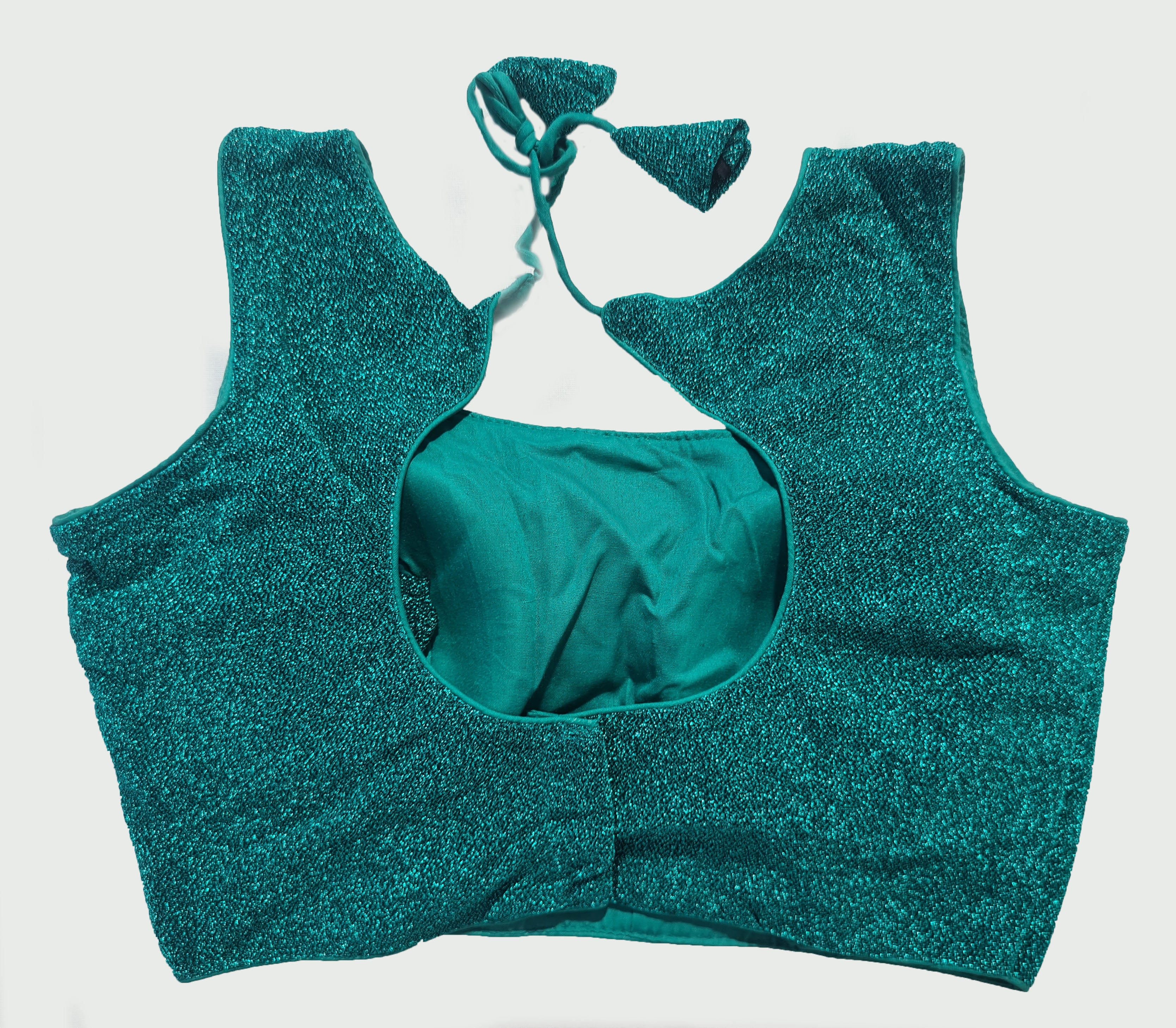 Designer Shimmer Readymade Saree Blouse [Size 36]