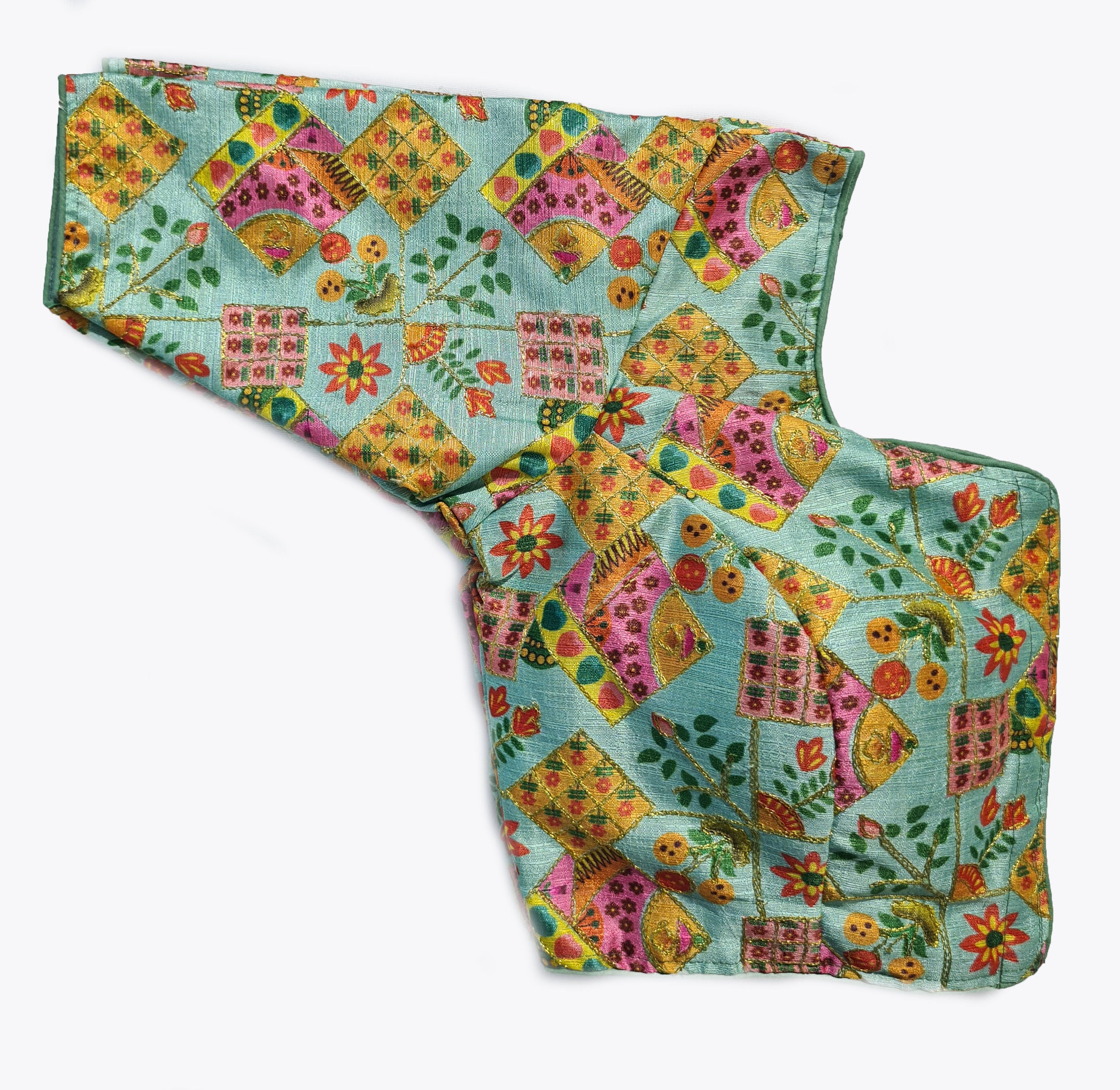 Digital Readymade Saree Blouse [Size 34]