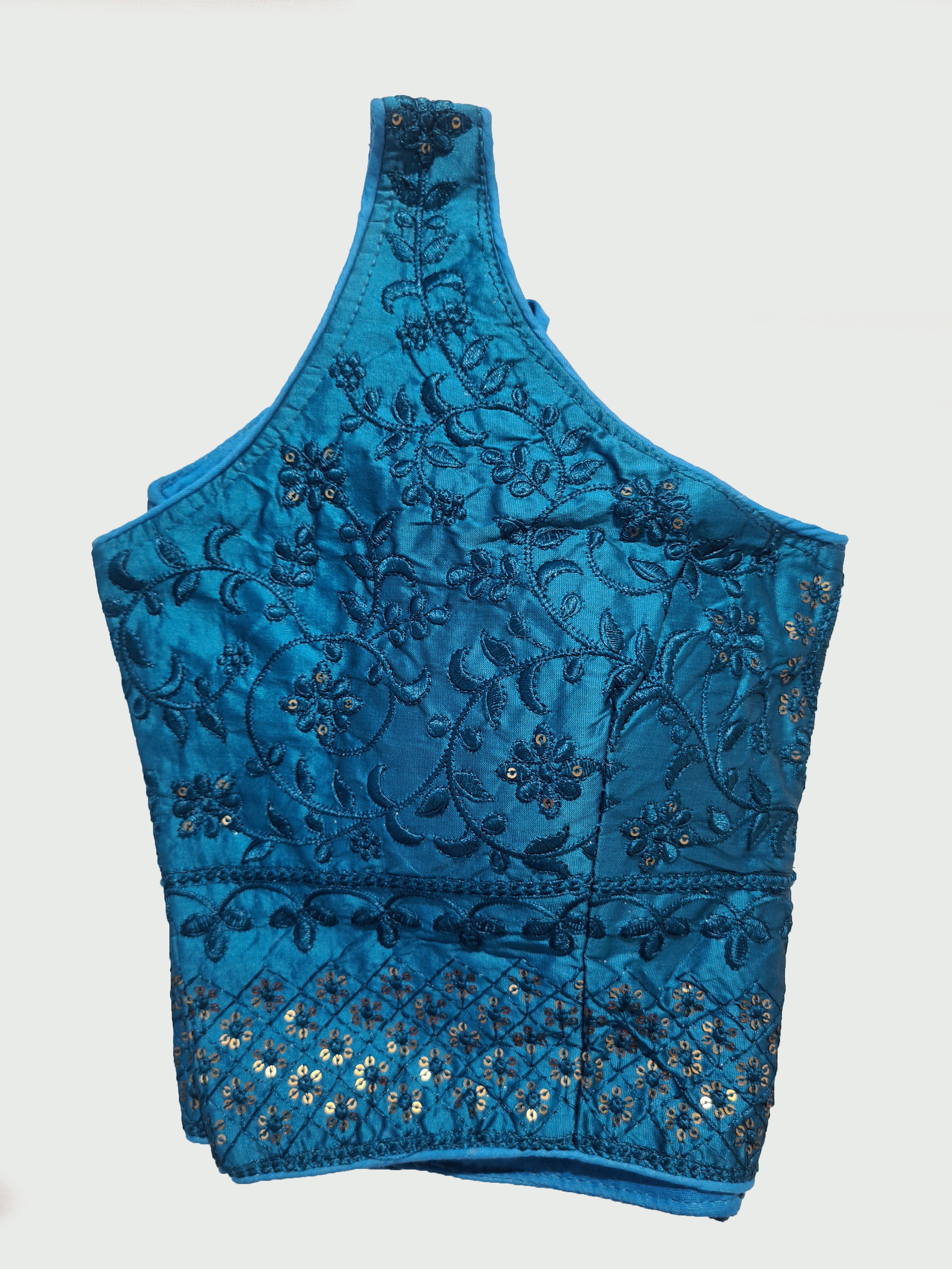 Embroidery Readymade Saree Blouse [Size 36]