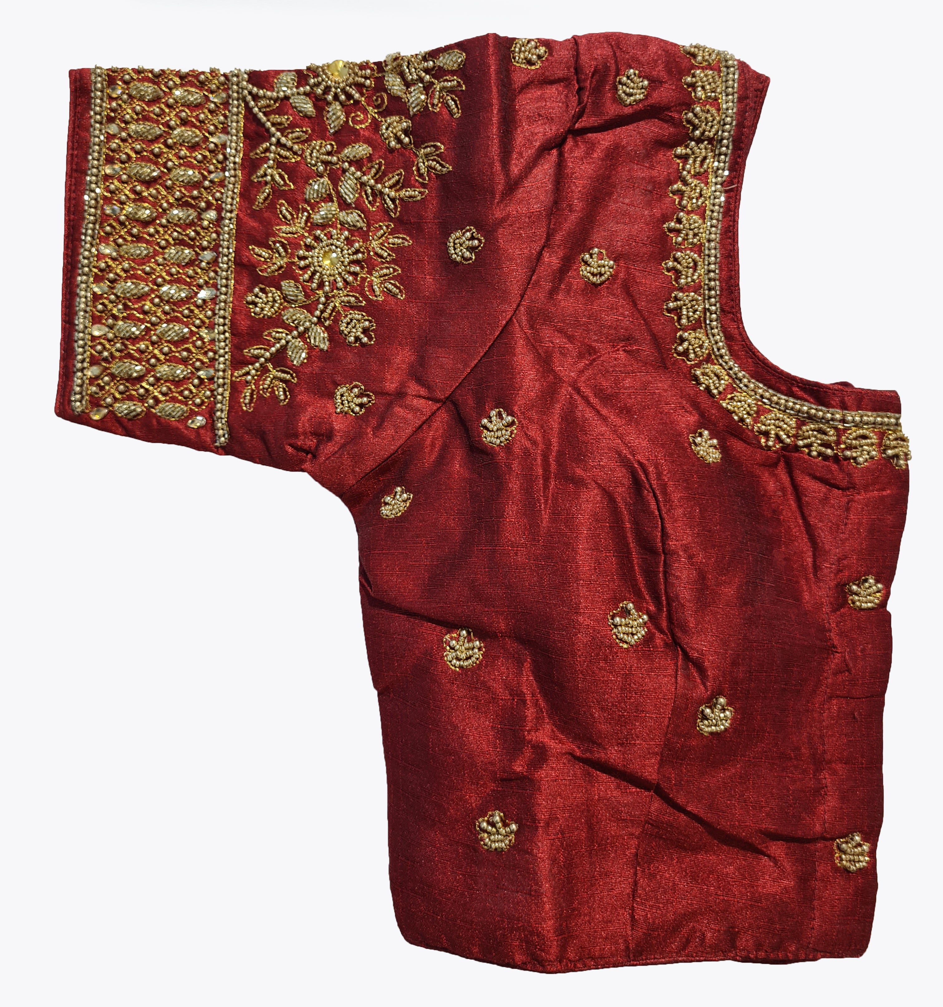 Aari Work Readymade Saree Blouse [Size 36]