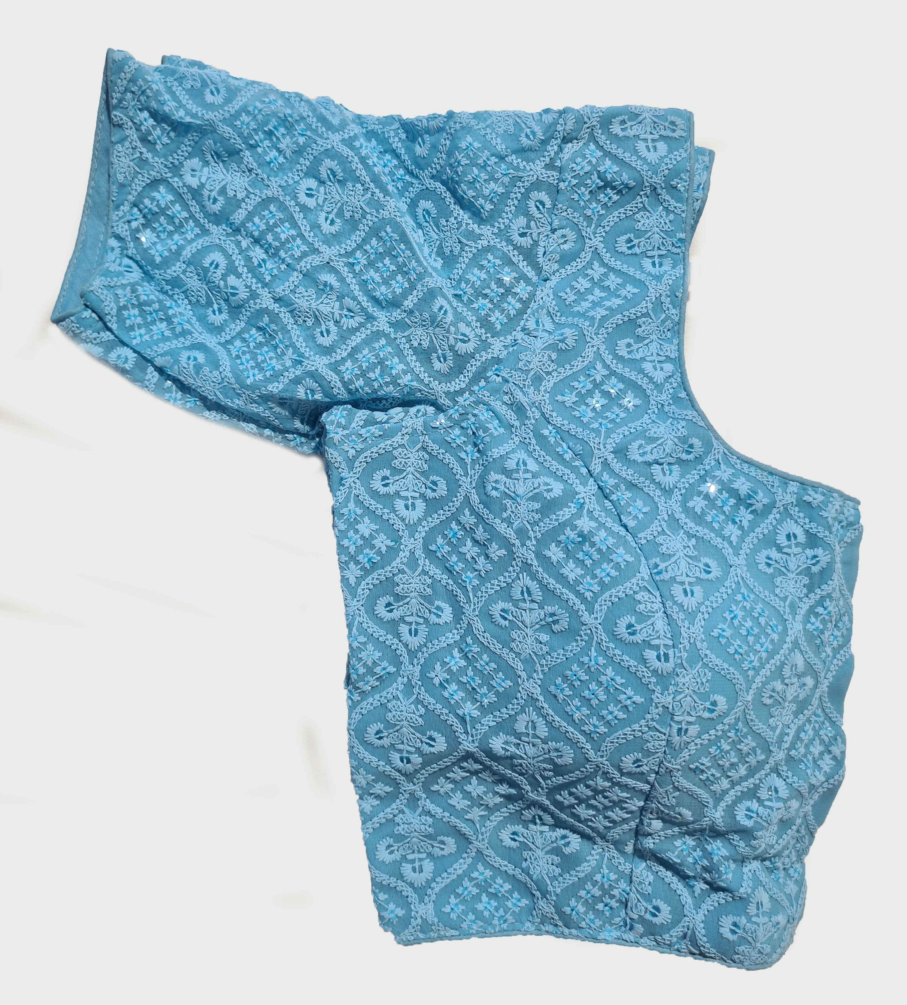 Georgette Readymade Saree Blouse [Size 36-38]