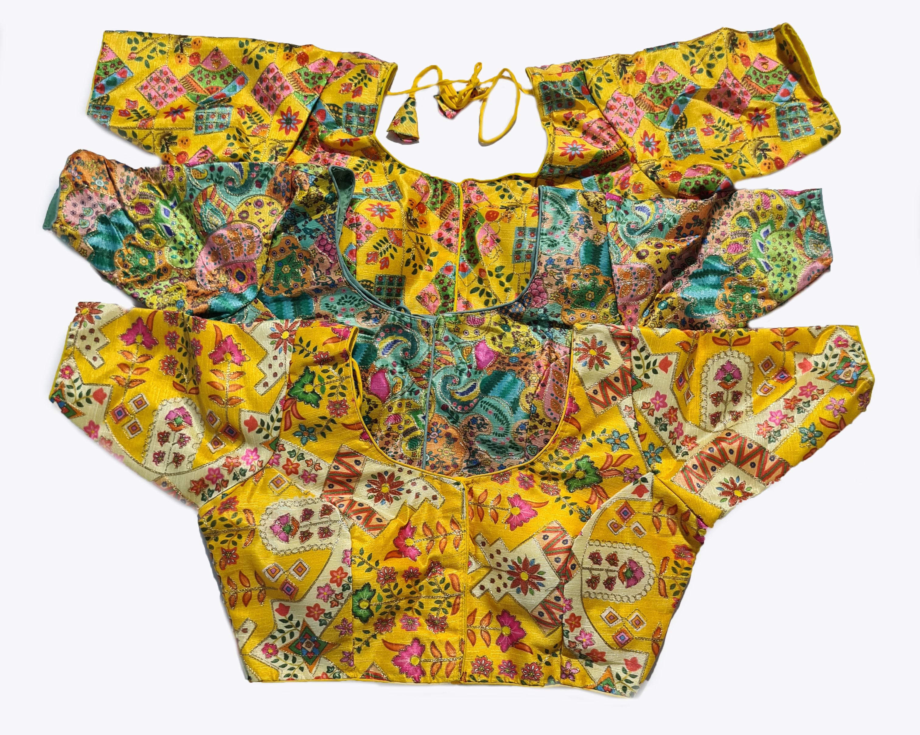 Digital Readymade Saree Blouse [Size 36]