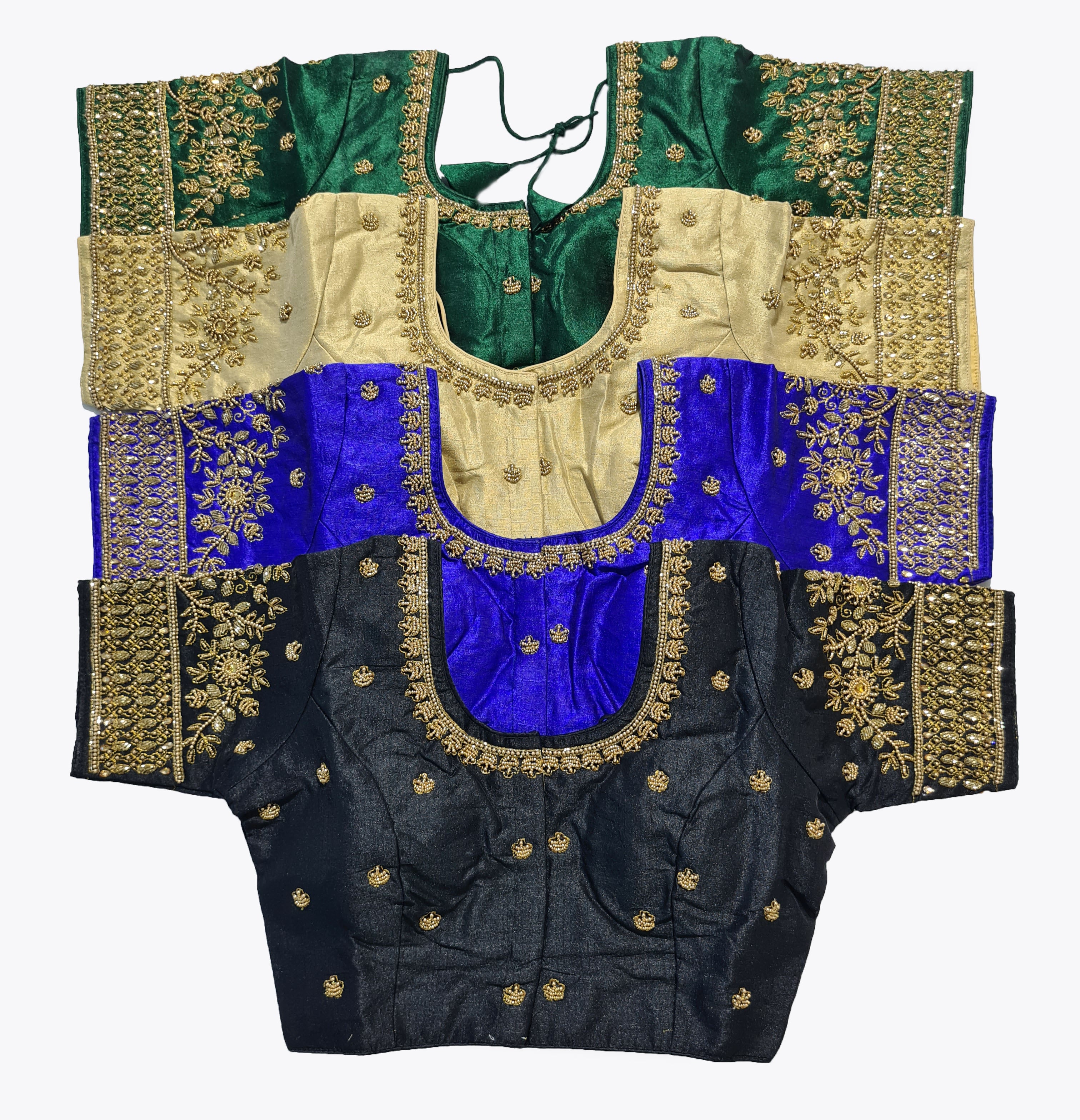 Aari Work Readymade Saree Blouse [Size 36]
