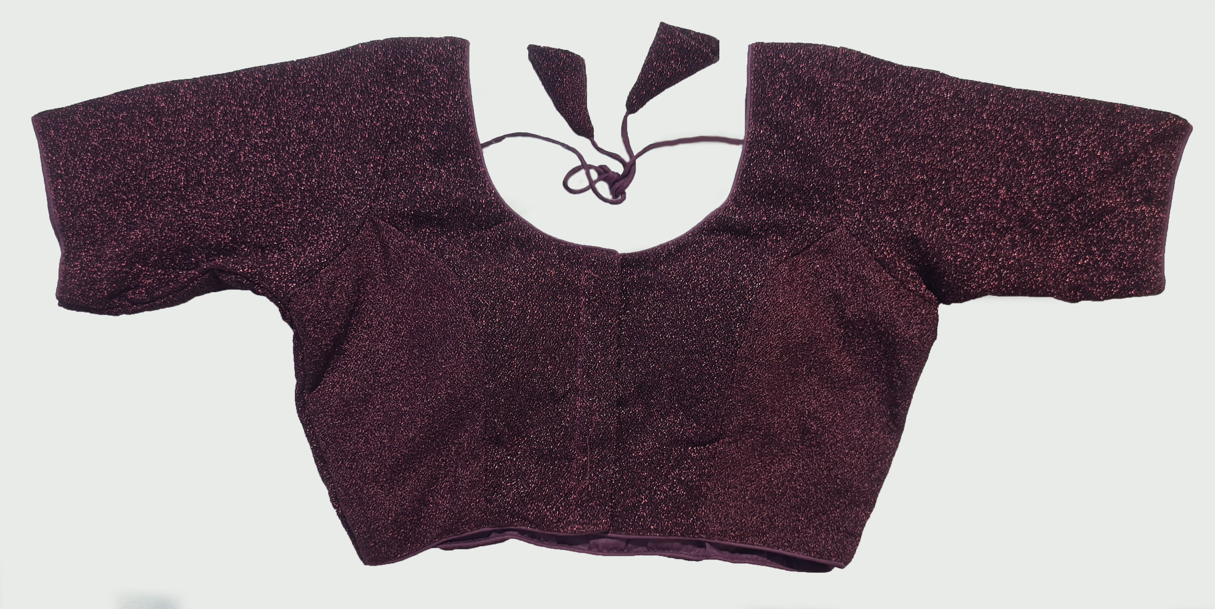 Designer Shimmer Readymade Saree Blouse [Size 38]