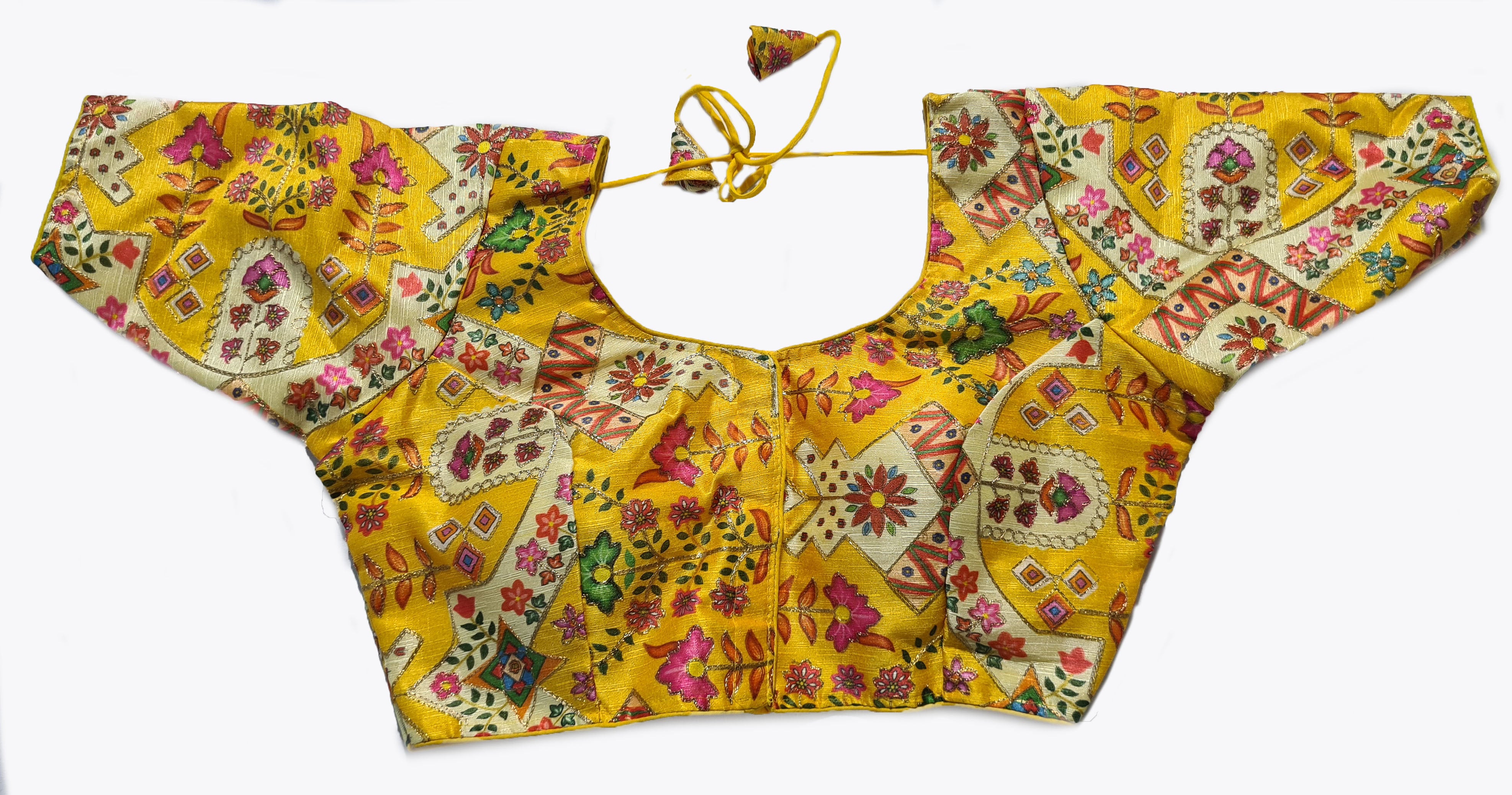 Digital Readymade Saree Blouse [Size 36]
