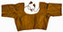 Bollywood Plain Readymade Saree Blouse [Size 38]