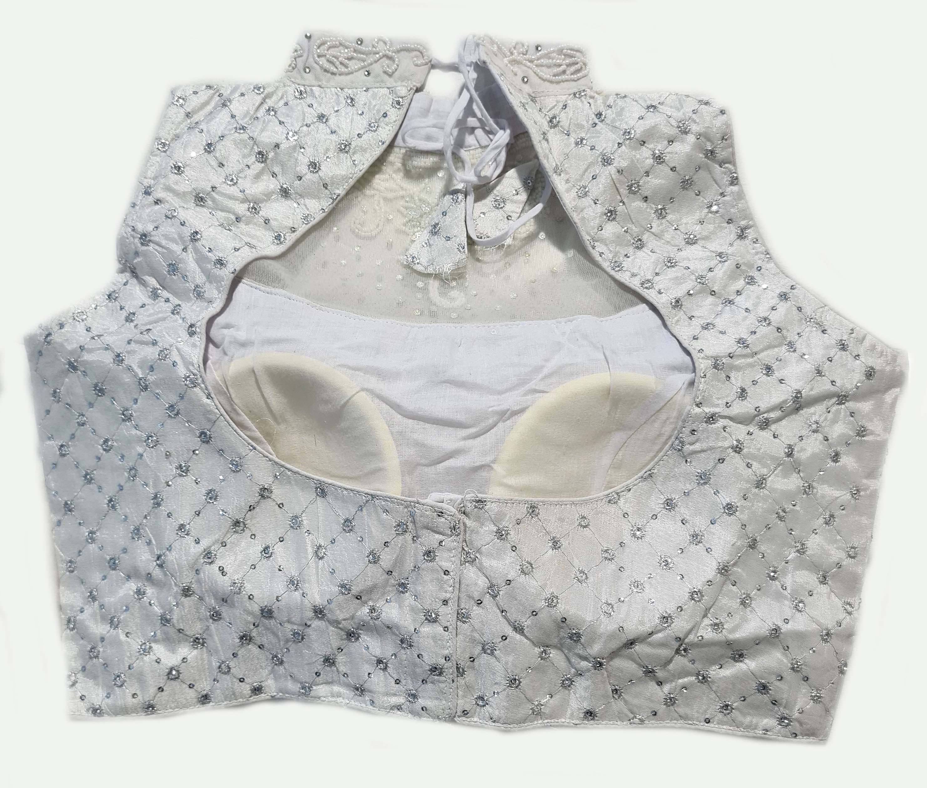 Embroidery Readymade Saree Blouse [Size 38]