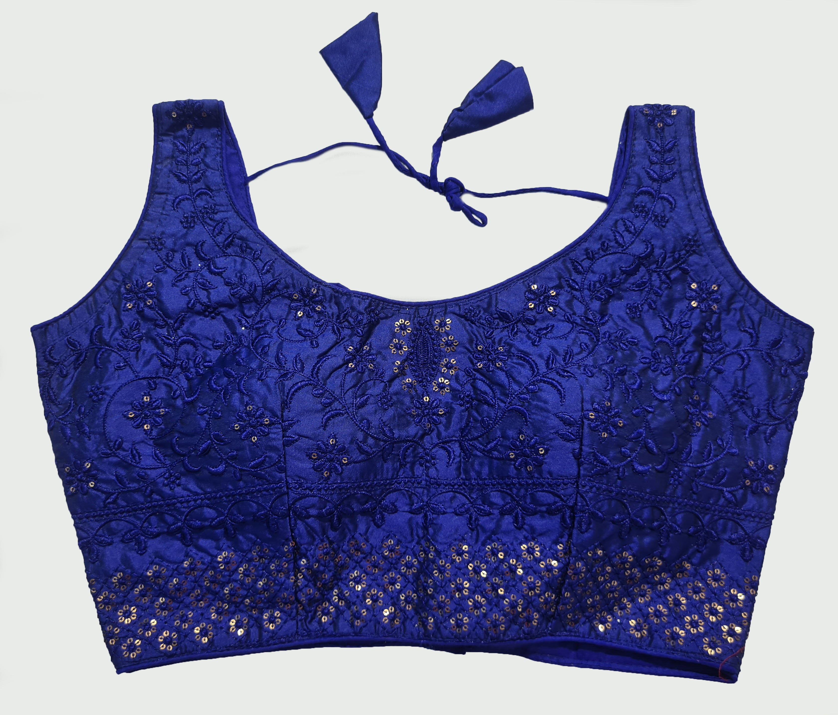 Embroidery Readymade Saree Blouse [Size 38]