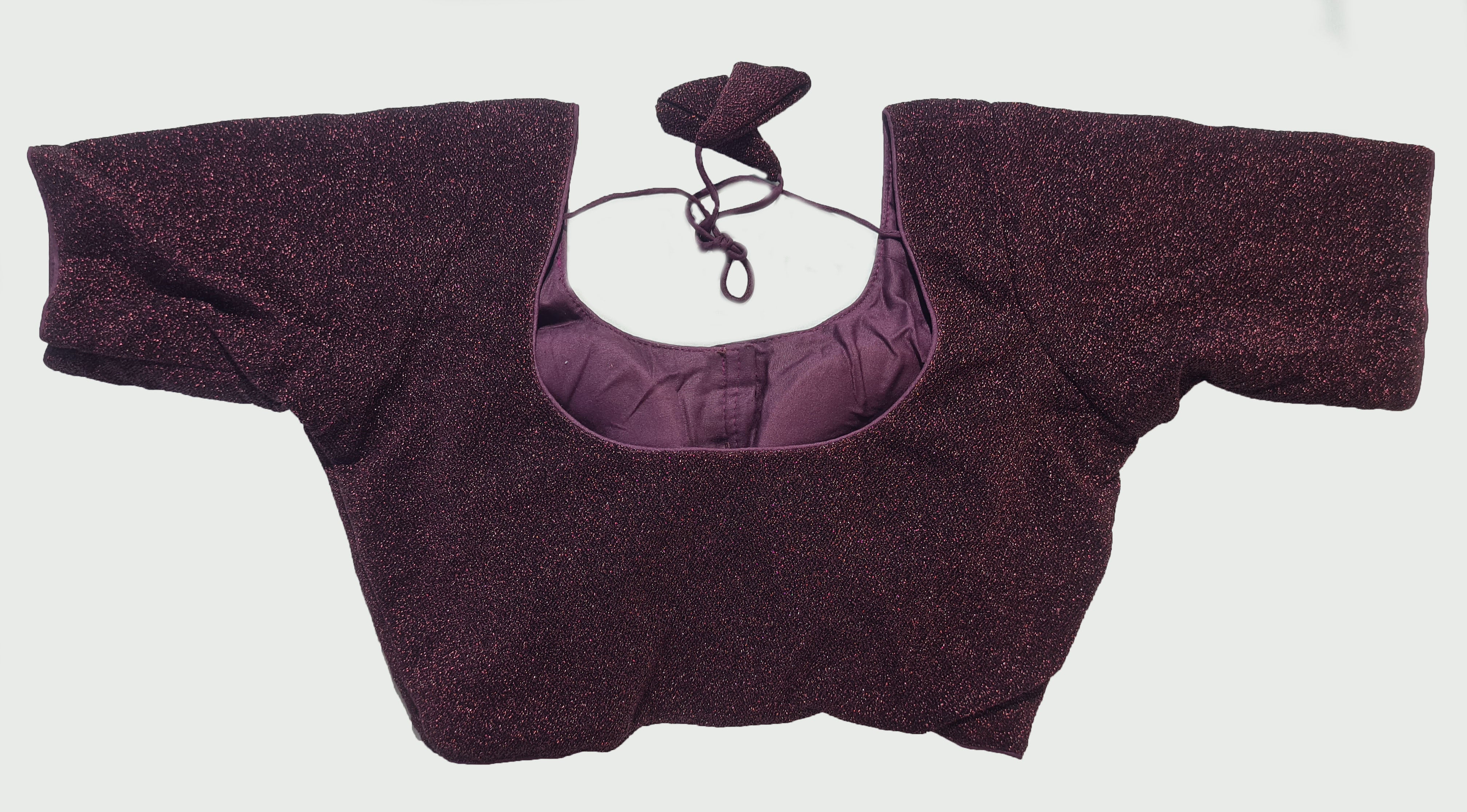 Designer Shimmer Readymade Saree Blouse [Size 38]