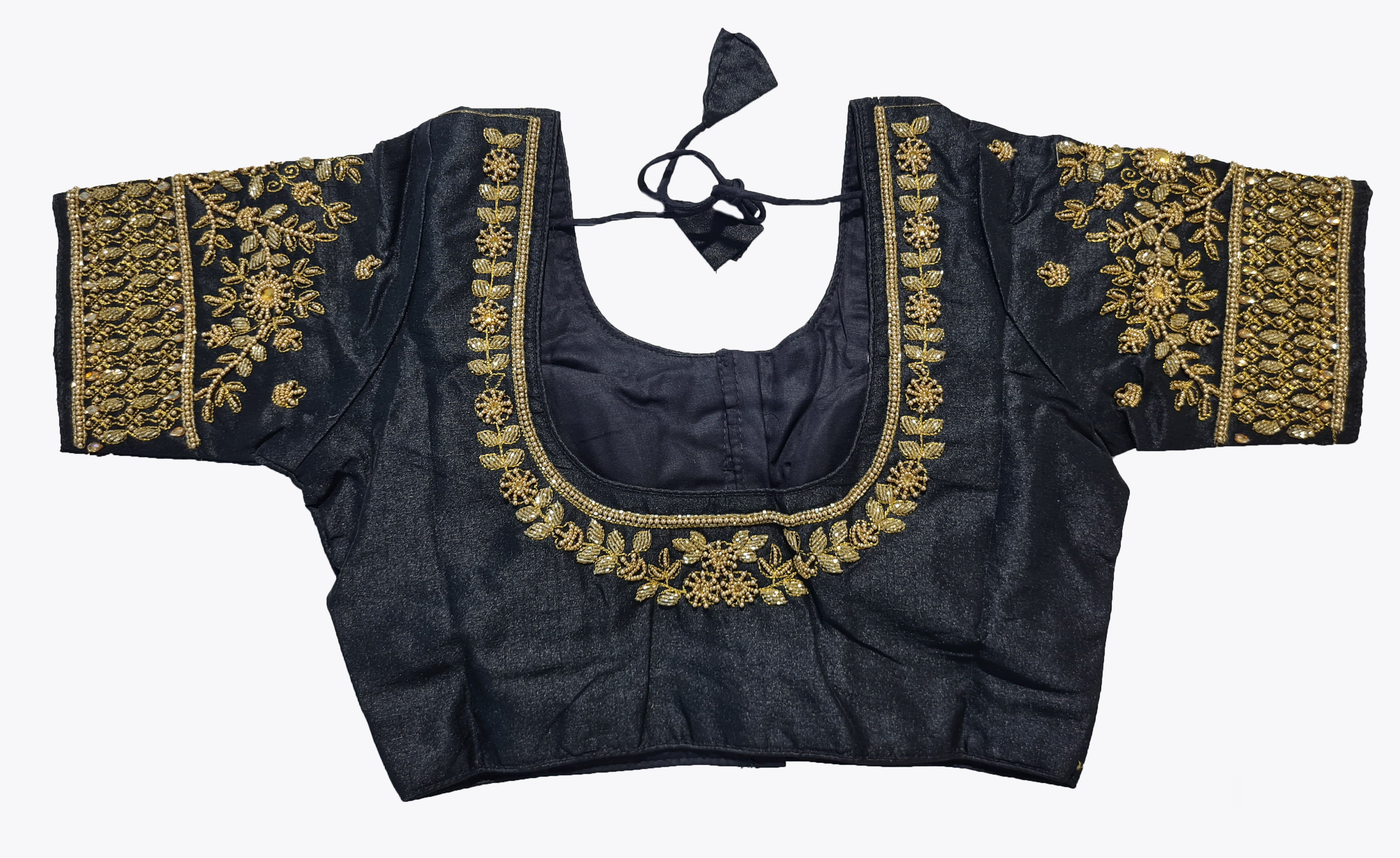 Aari Work Readymade Saree Blouse [Size 36]