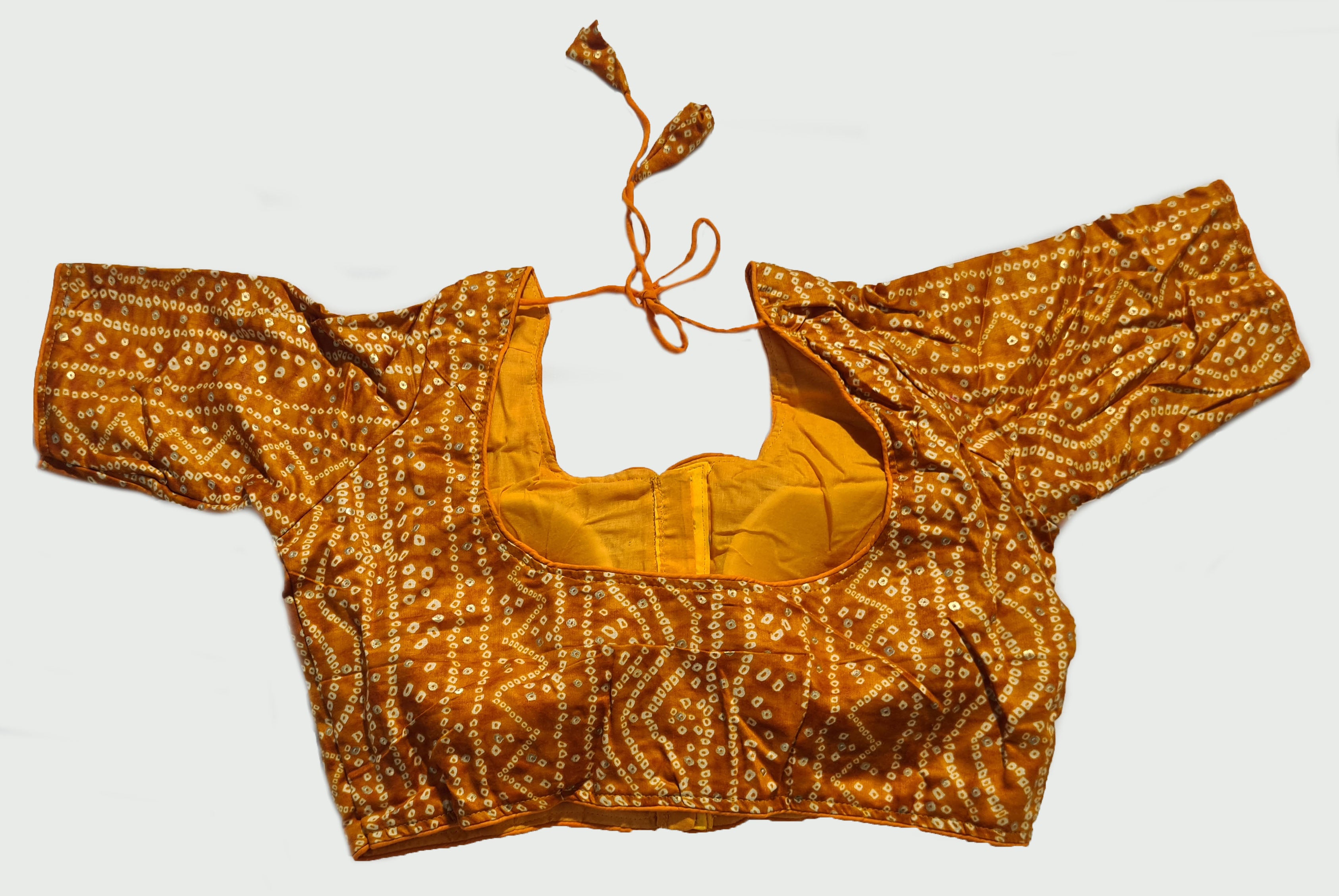 Printed Readymade Saree Blouse [Size 38]
