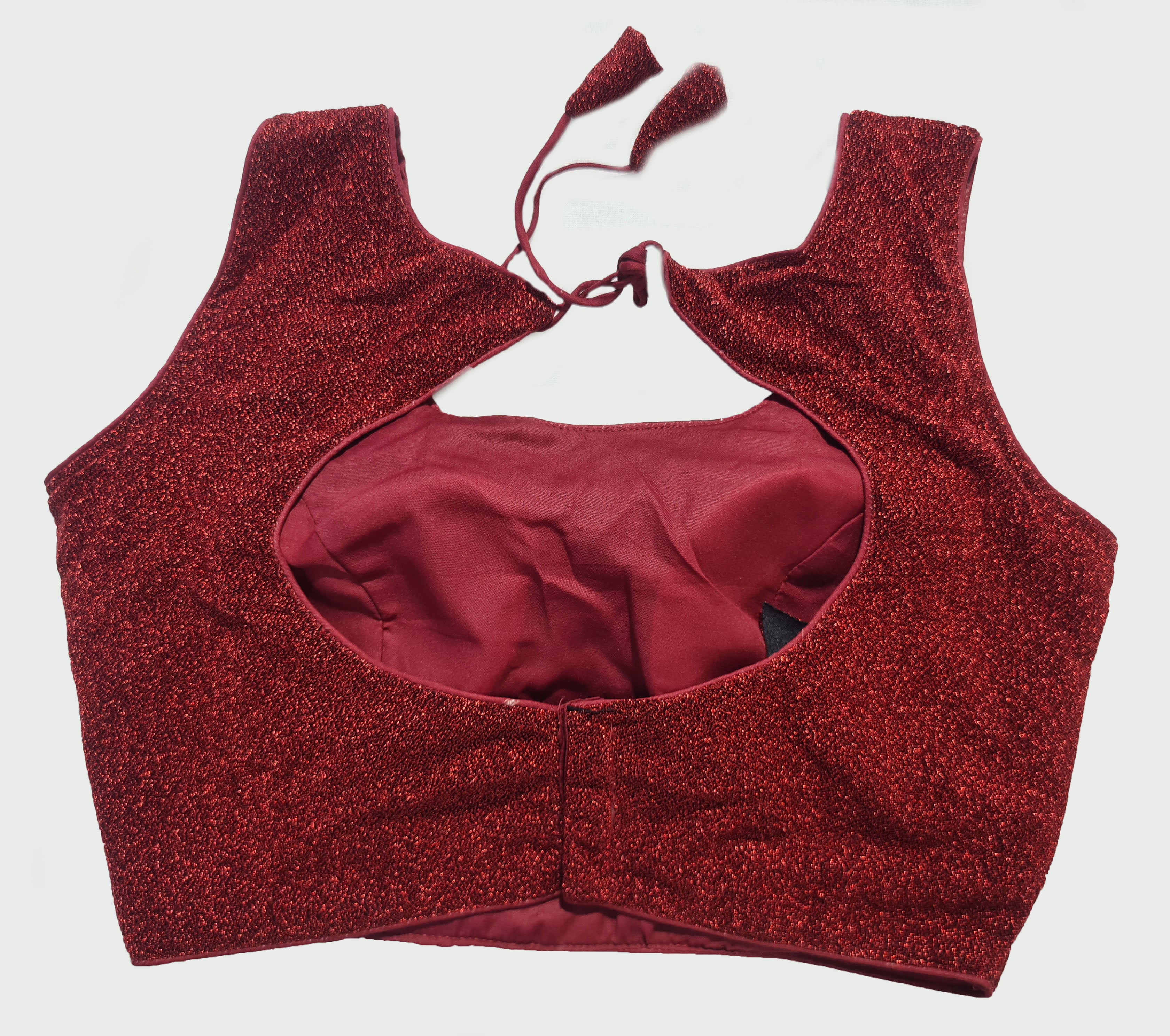 Designer Shimmer Readymade Saree Blouse [Size 38]