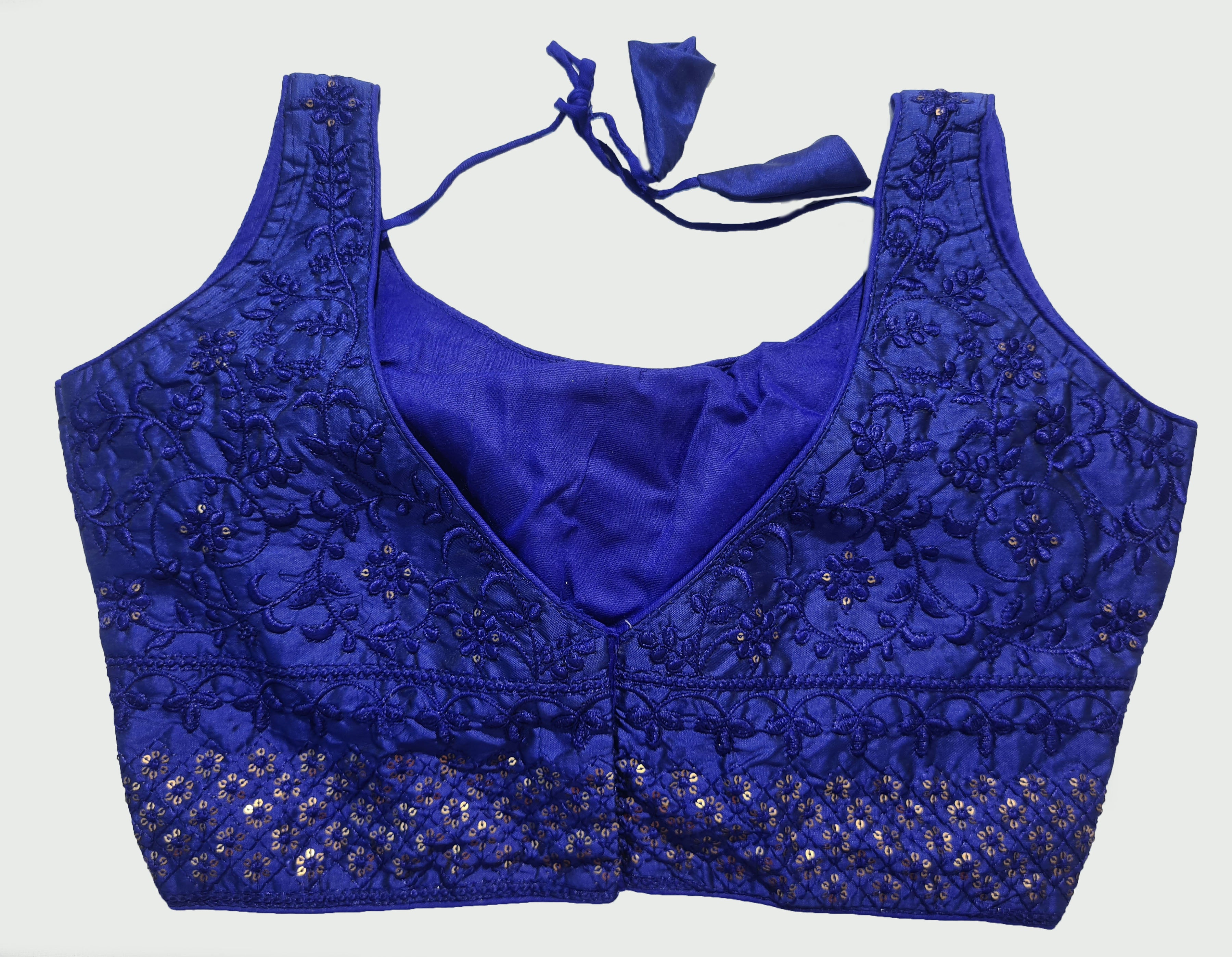 Embroidery Readymade Saree Blouse [Size 38]