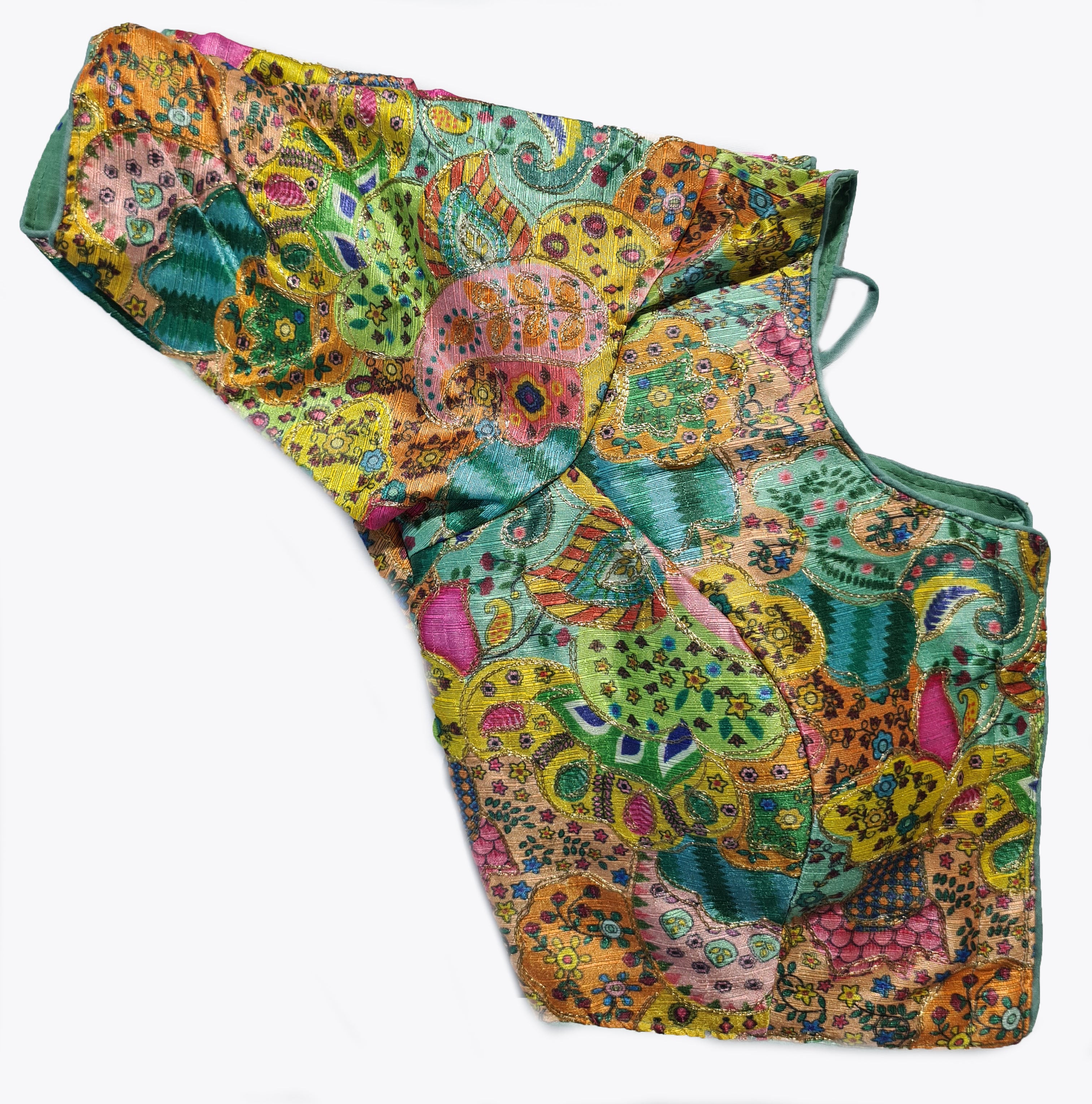 Digital Readymade Saree Blouse [Size 36]