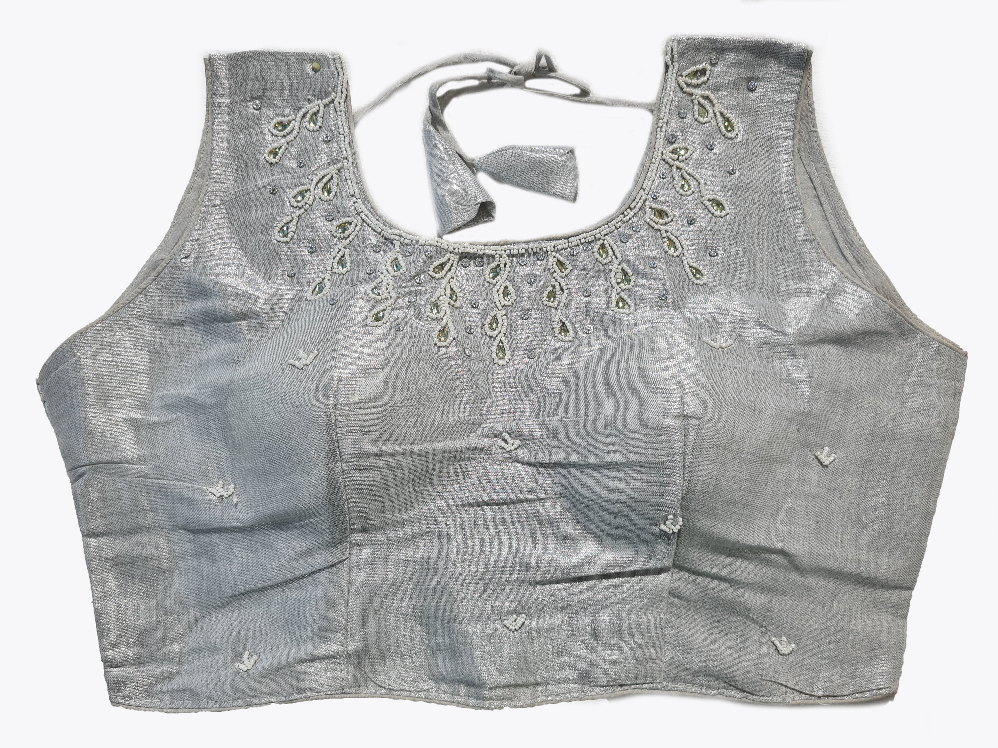 Aari Work Readymade Saree Blouse [Size 38]