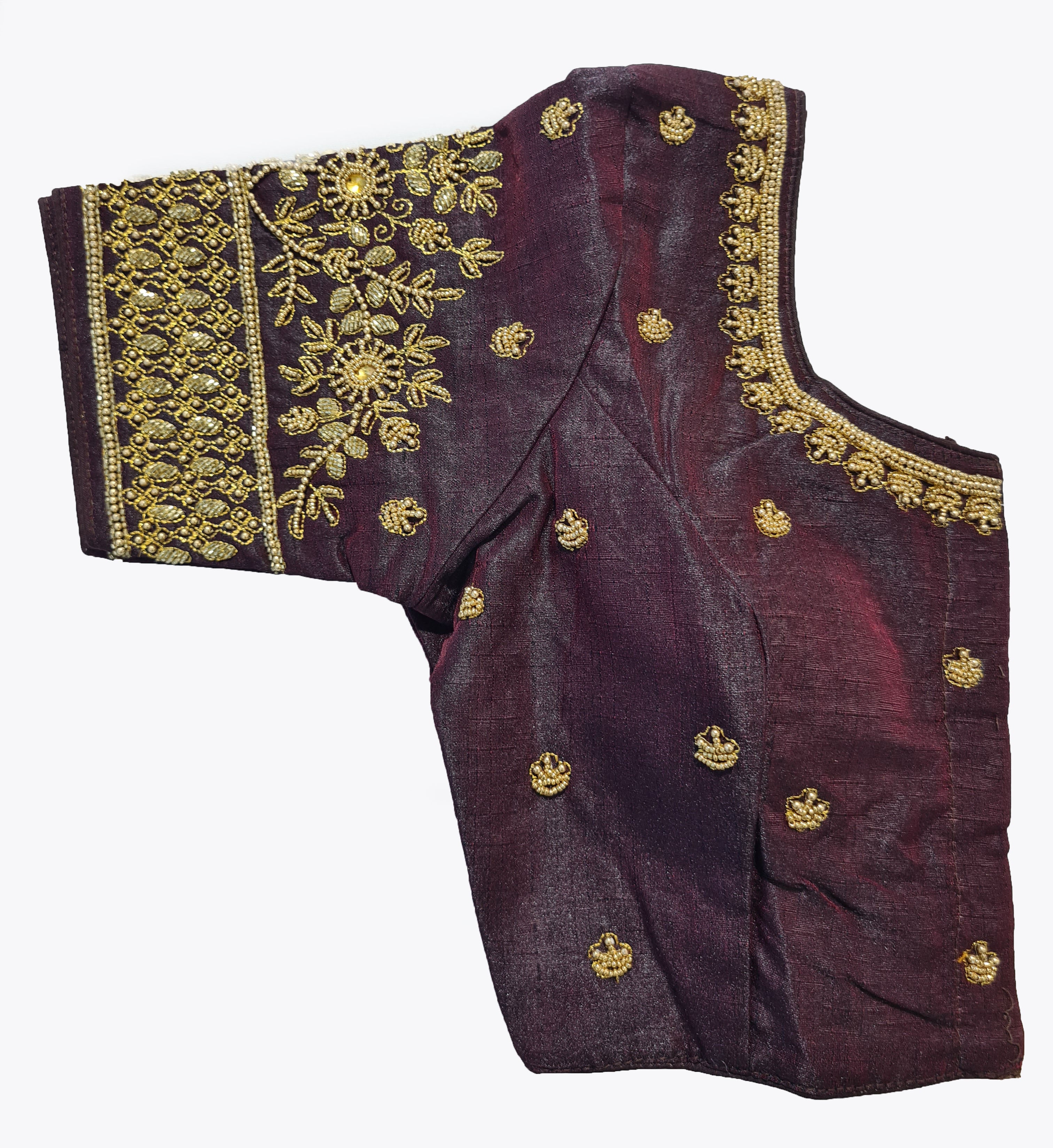 Aari Work Readymade Saree Blouse [Size 36]