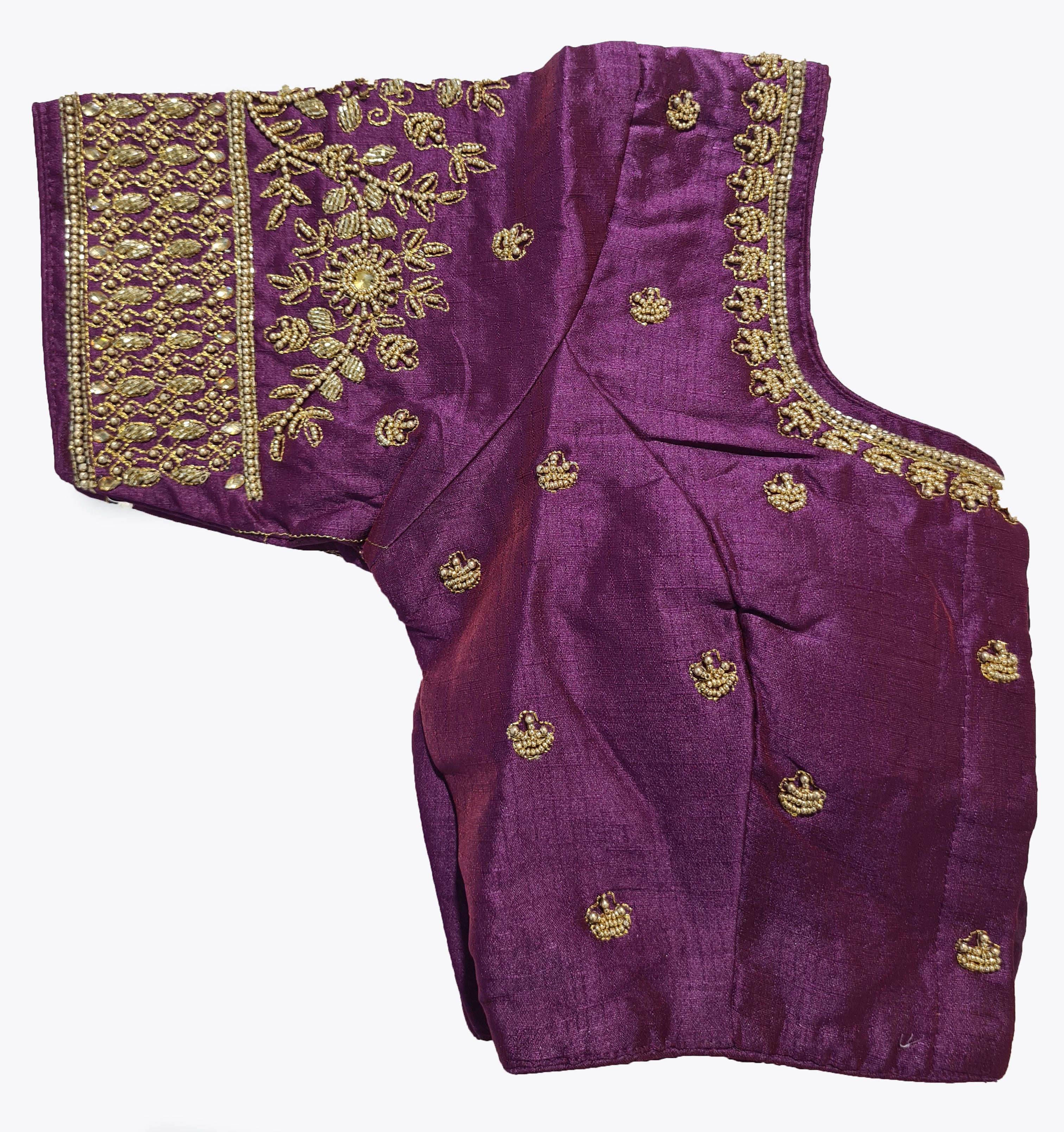 Aari Work Readymade Saree Blouse [Size 36]