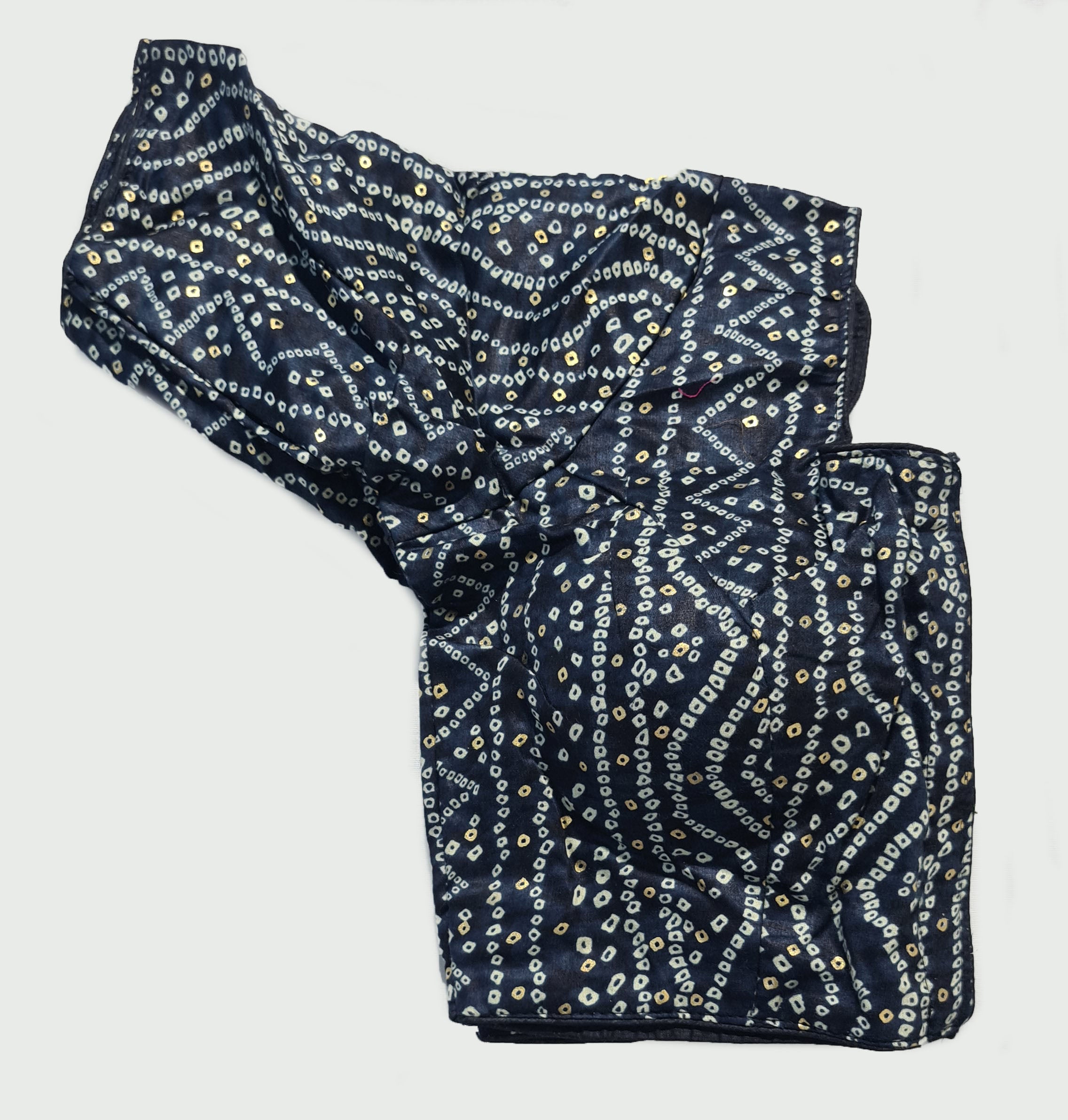 Printed Readymade Saree Blouse [Size 38]