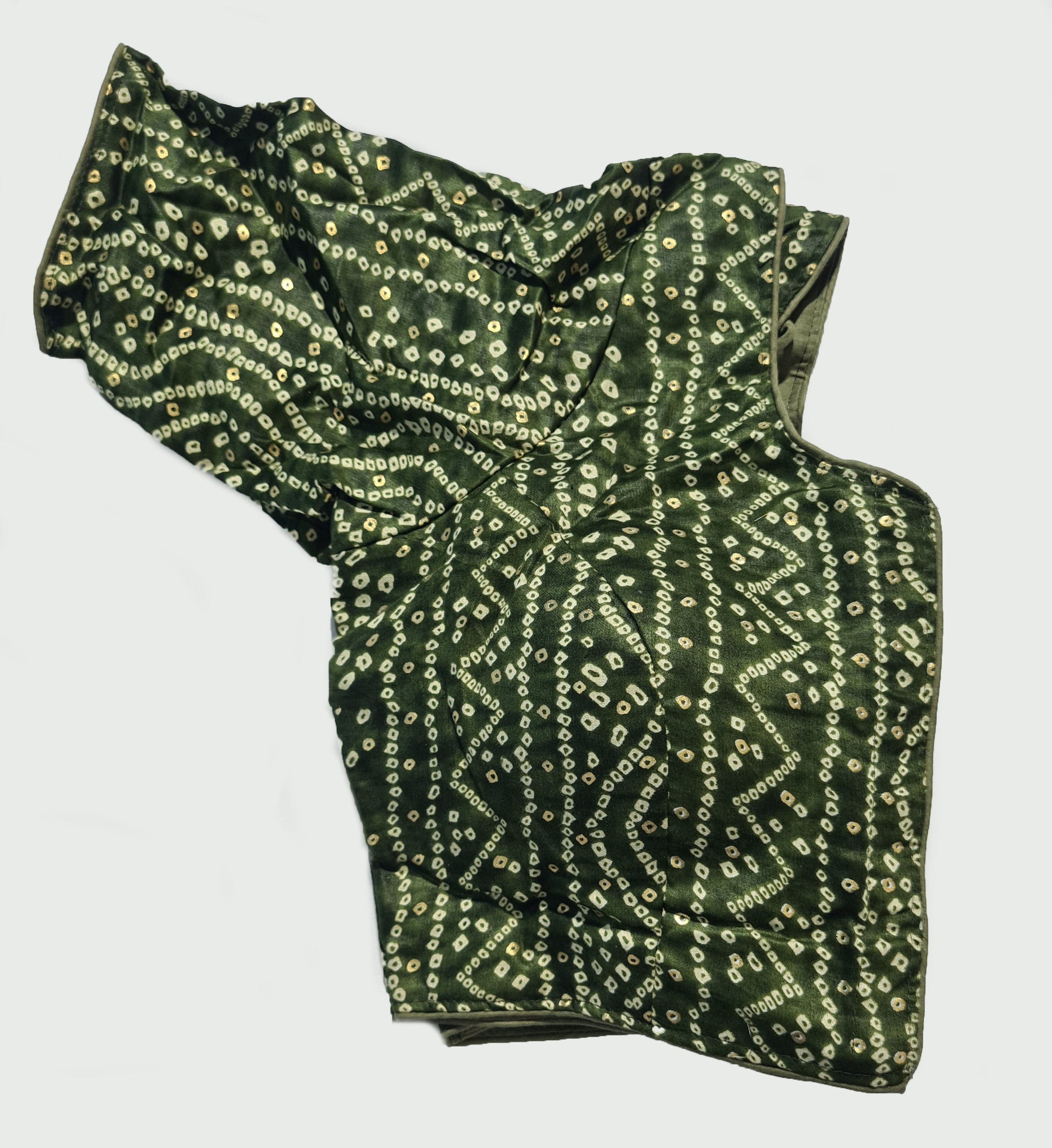 Printed Readymade Saree Blouse [Size 38]