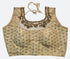 Georgette Net Embroidery And Neck Aari Work Readymade Saree Blouse [Size 38]