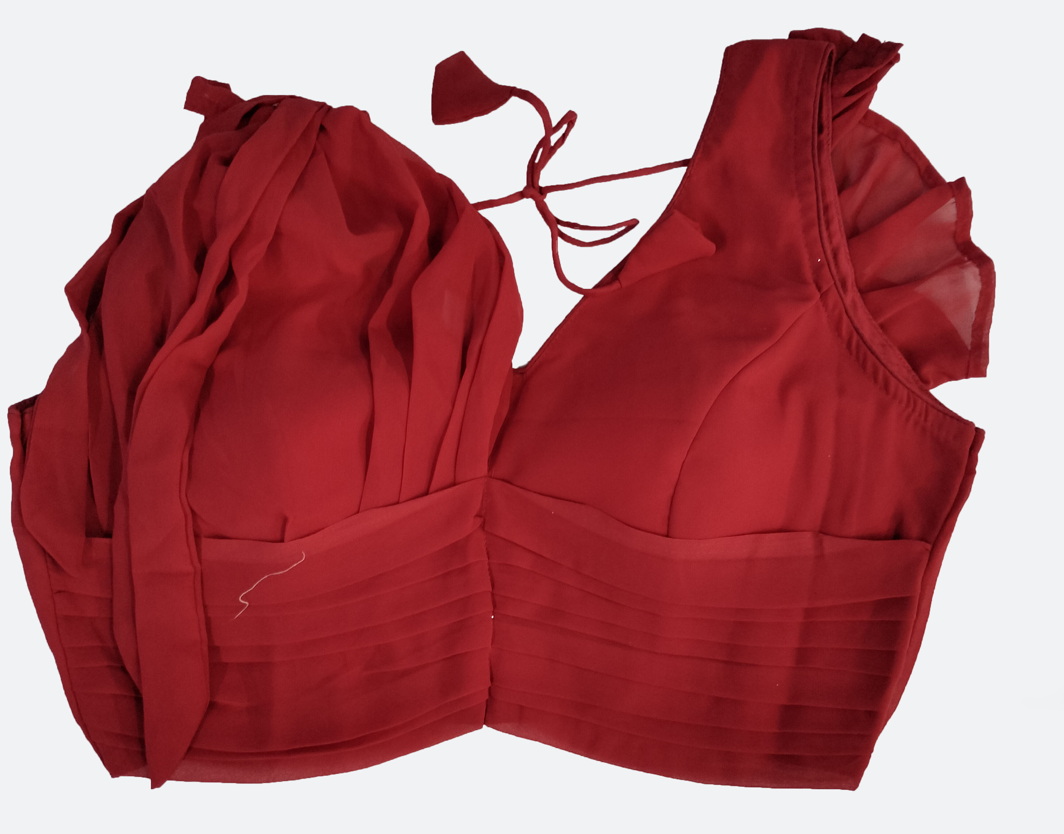 Georgette Readymade Saree Blouse [Size 36]